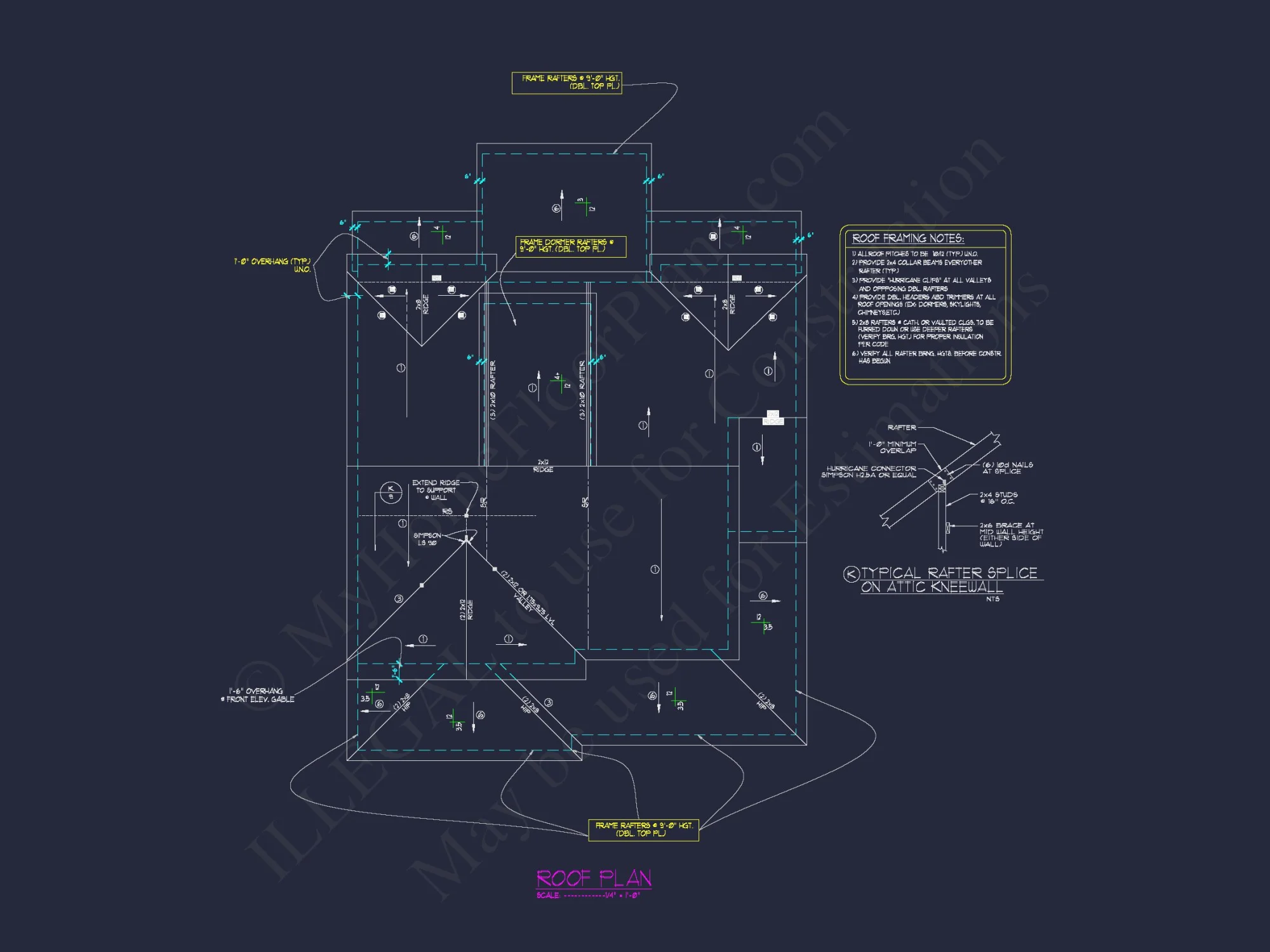 Functional 5-Bedroom CAD house Plan With Bonus Features