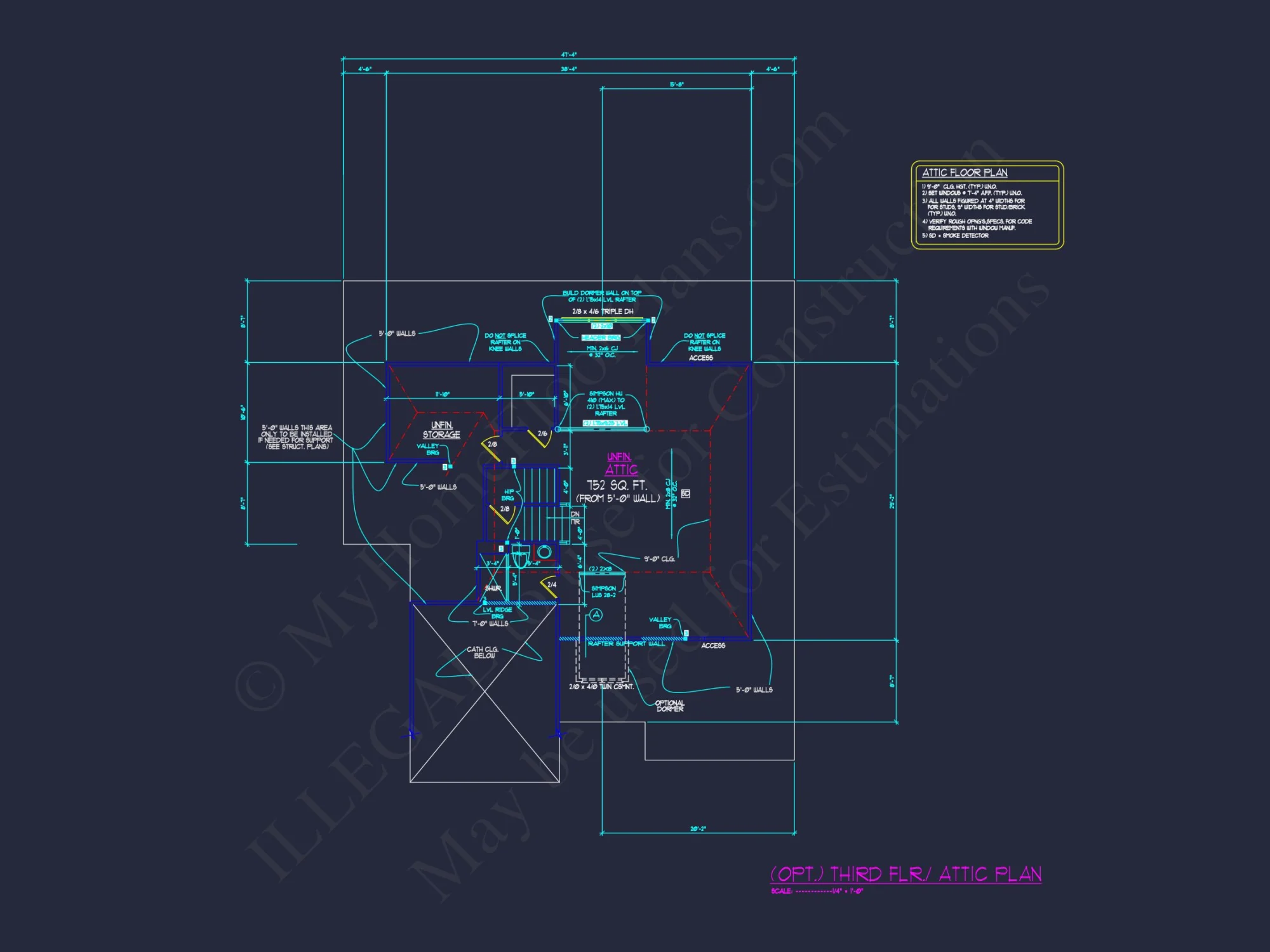Spacious Craftsman house Plan with 3 Floors and 5 Bedrooms