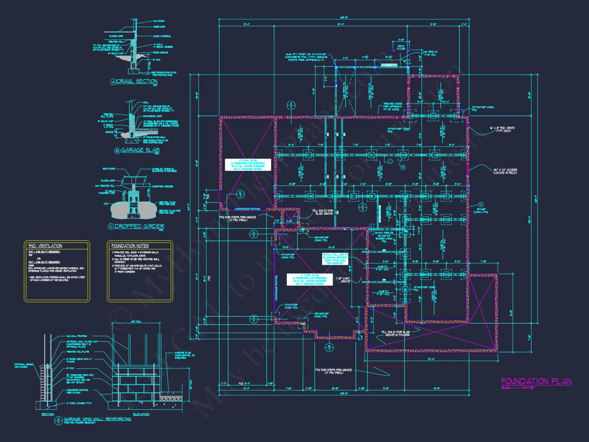 Spacious Craftsman house Plan with 3 Floors and 5 Bedrooms