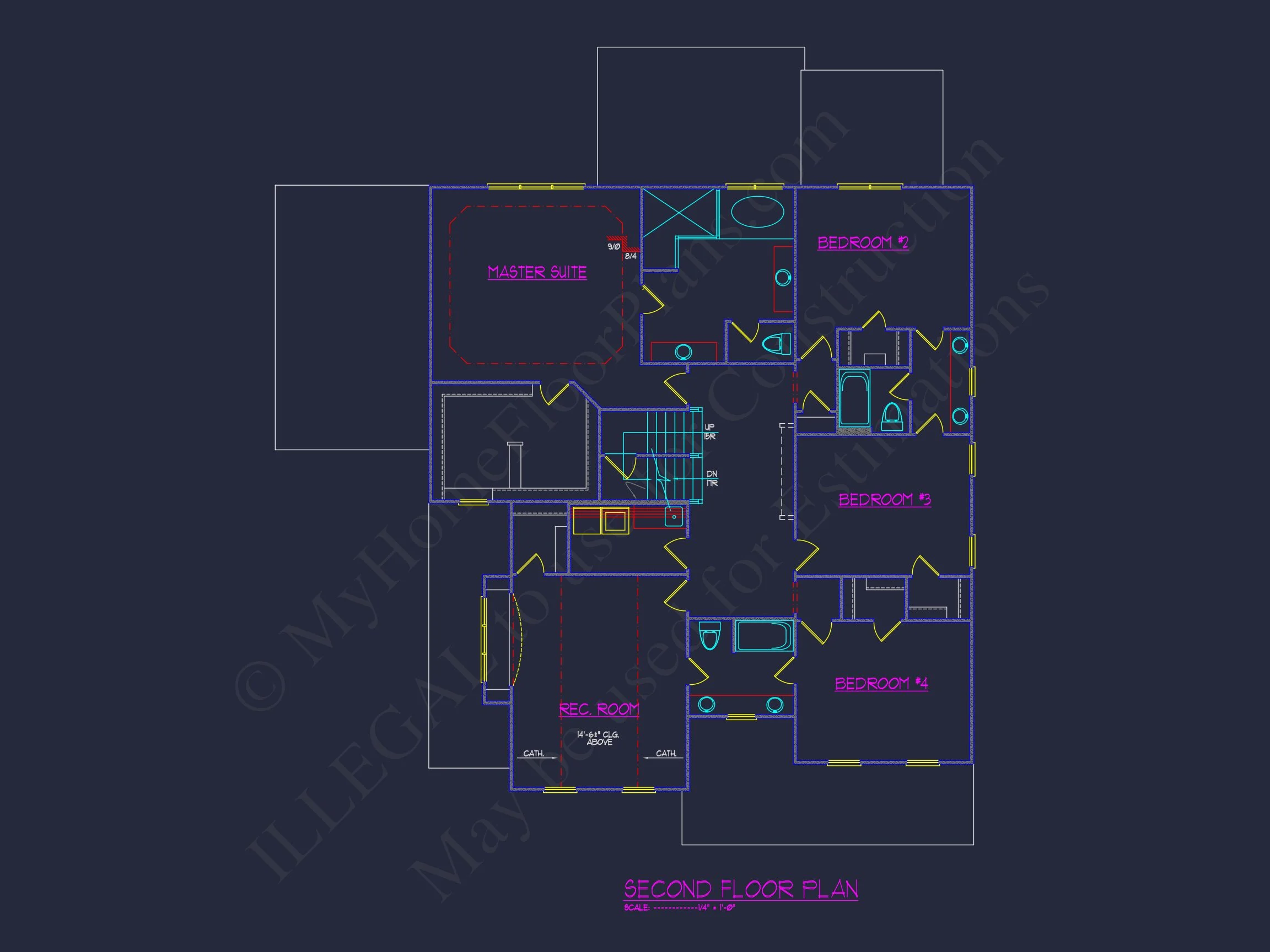 12-2629 HOUSE PLAN - Spacious Craftsman House Plan with 3 Floors and 5 Bedrooms 50 Spacious Craftsman house Plan with 3 Floors and 5 Bedrooms