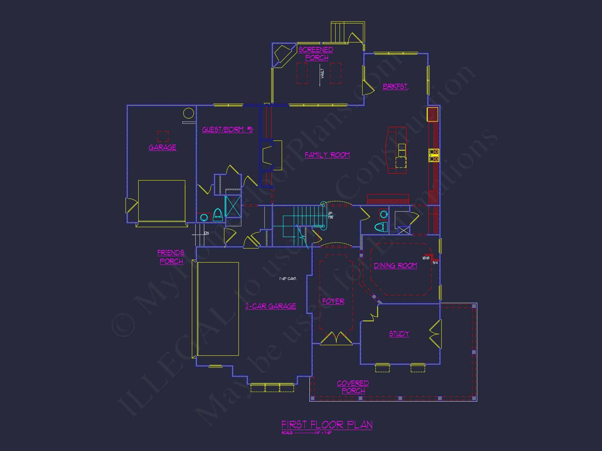 12-2629 HOUSE PLAN - Spacious Craftsman House Plan with 3 Floors and 5 Bedrooms 49 Spacious Craftsman house Plan with 3 Floors and 5 Bedrooms