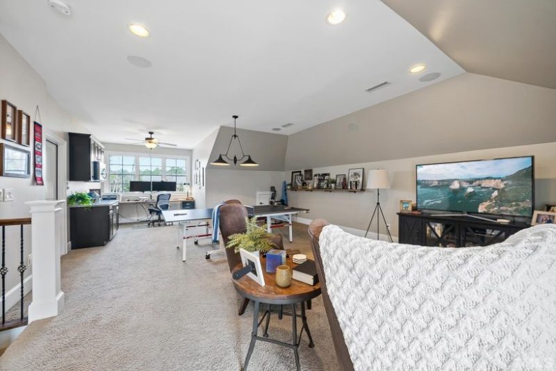 Spacious Craftsman house Plan with 3 Floors and 5 Bedrooms