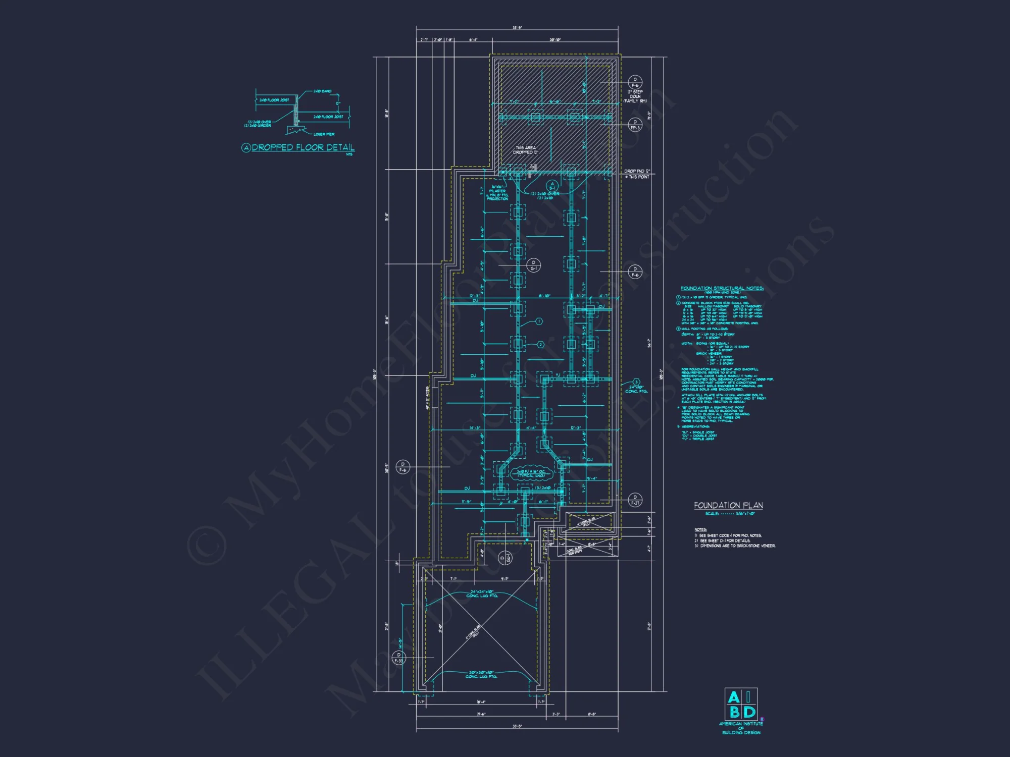 Modern 2-Story house Plan with CAD Blueprint and Unique Designs