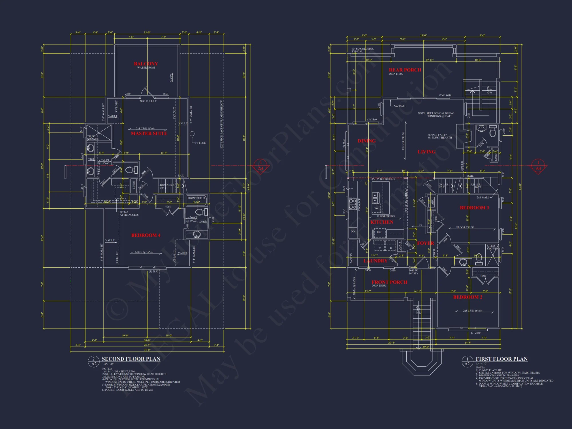 Modern Coastal house Plan with Spacious Layout and Detailed CAD Designs