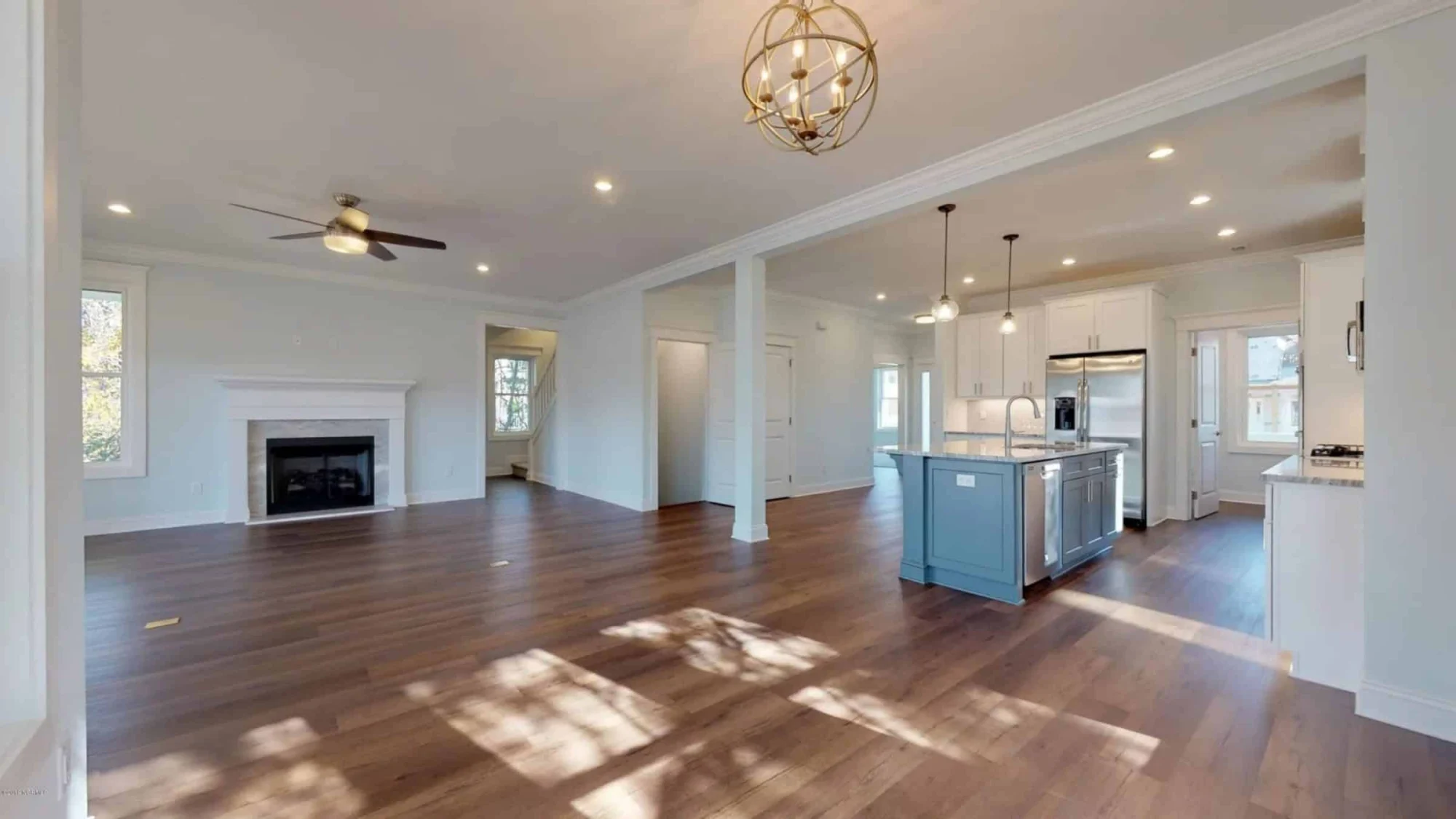 Modern Coastal house Plan with Spacious Layout and Detailed CAD Designs