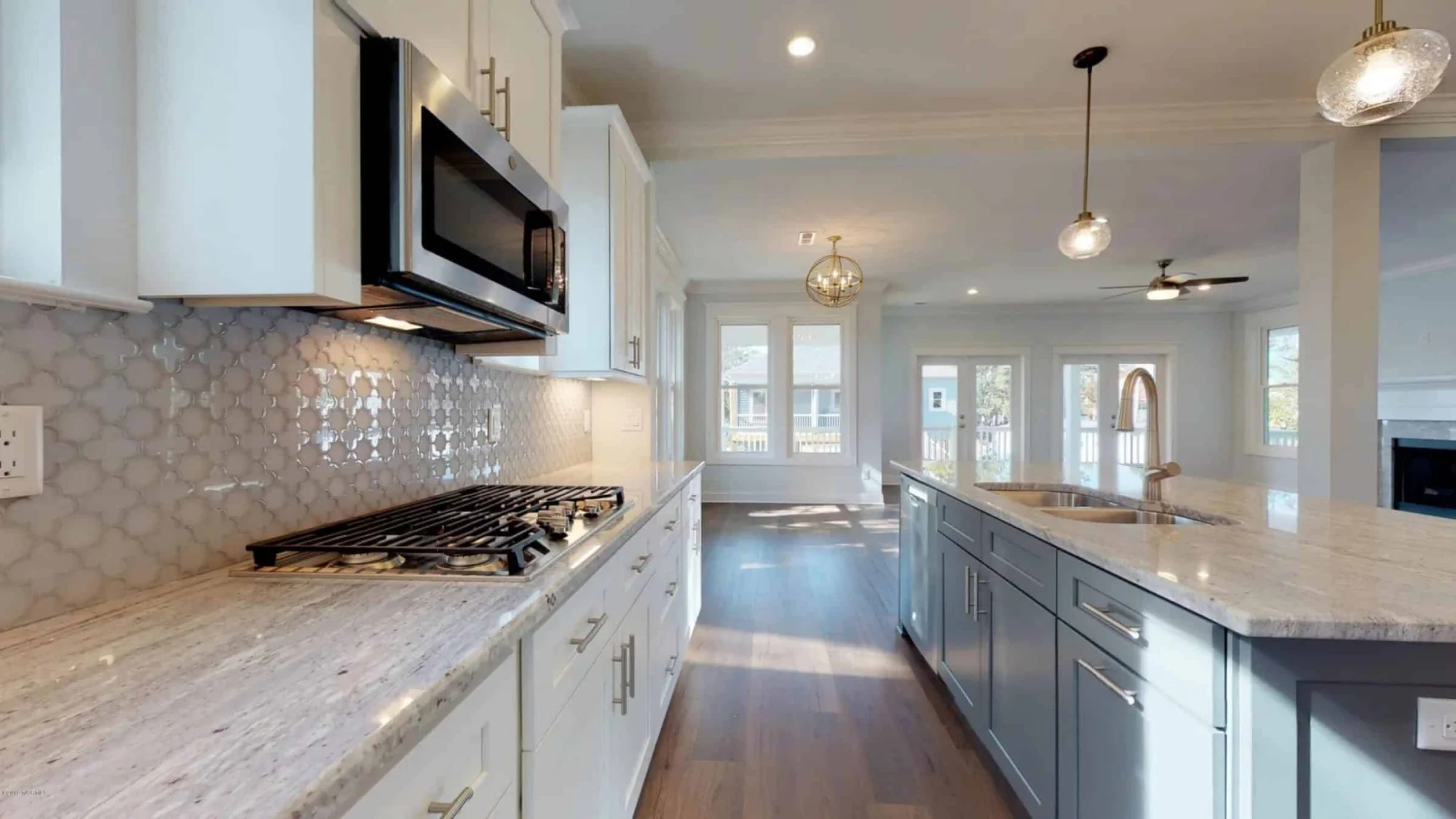 Modern Coastal house Plan with Spacious Layout and Detailed CAD Designs