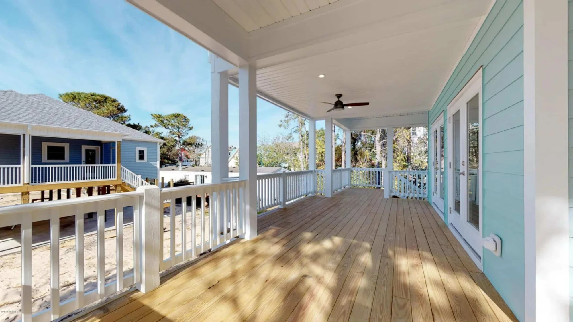 Modern Coastal house Plan with Spacious Layout and Detailed CAD Designs