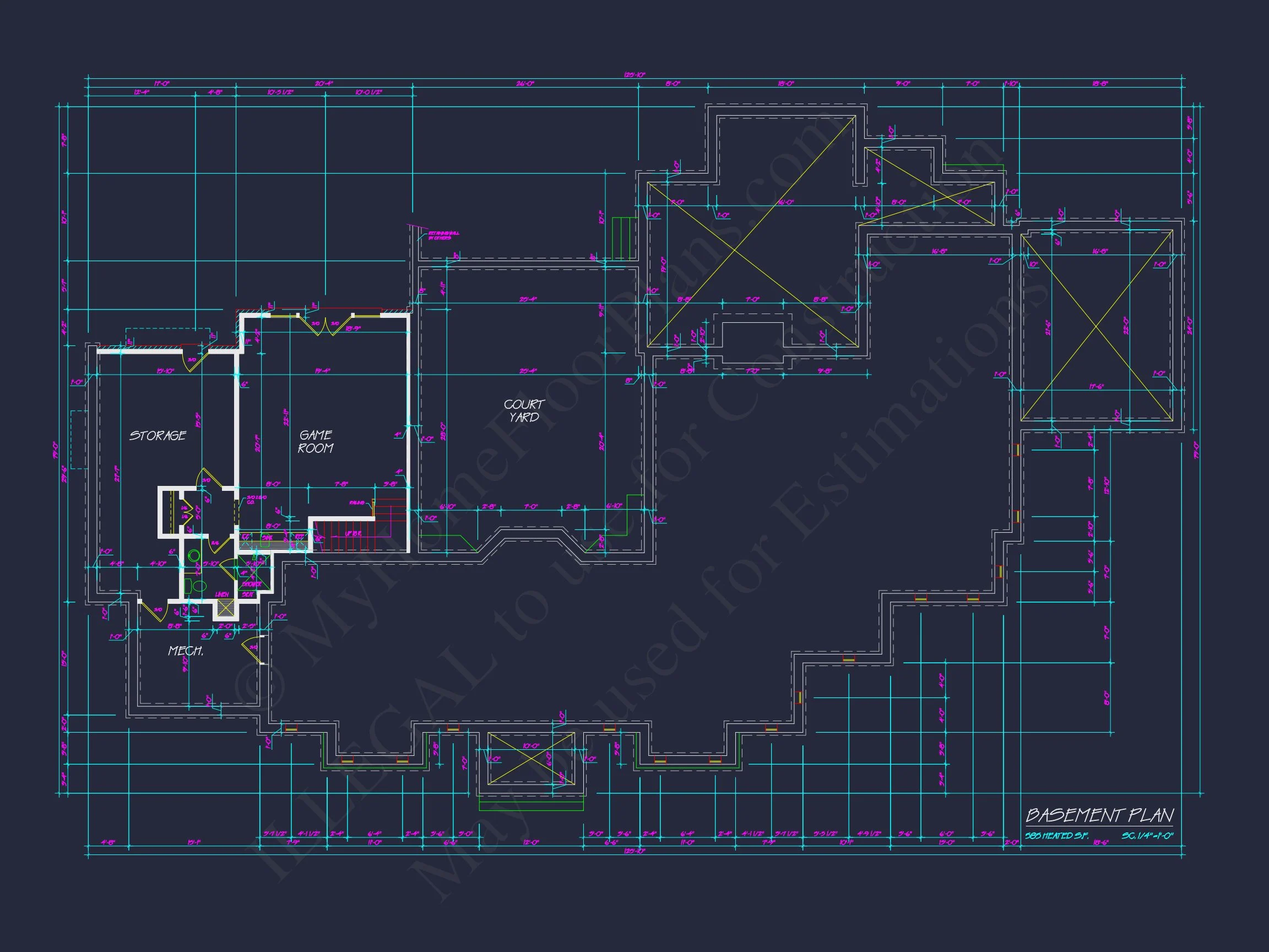 17-1717 HOUSE PLAN - Luxury House Plan with CAD Designs & French Country Charm 16 Luxury house Plan with CAD Designs & French Country Charm