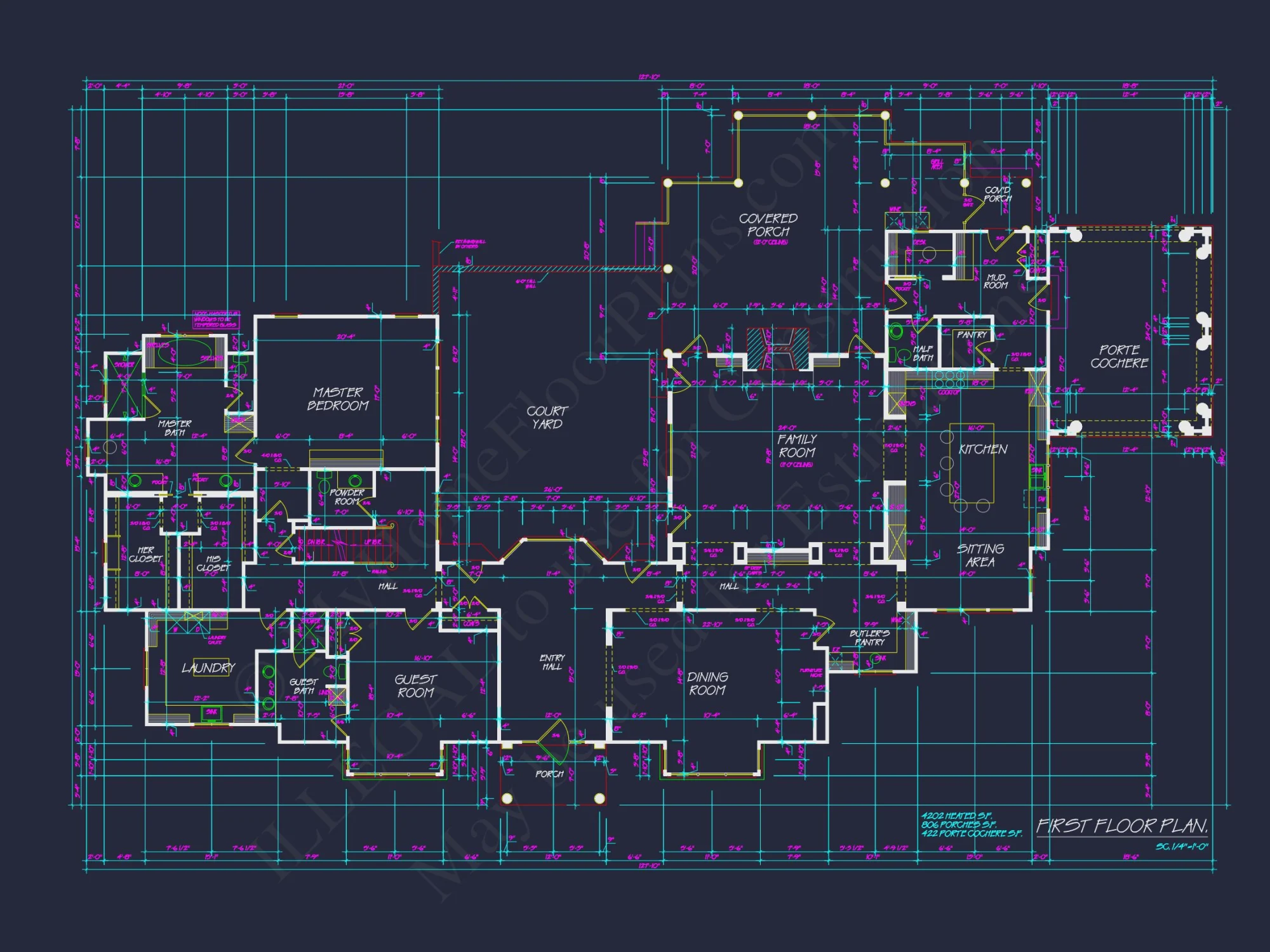 Luxury house Plan with CAD Designs & French Country Charm