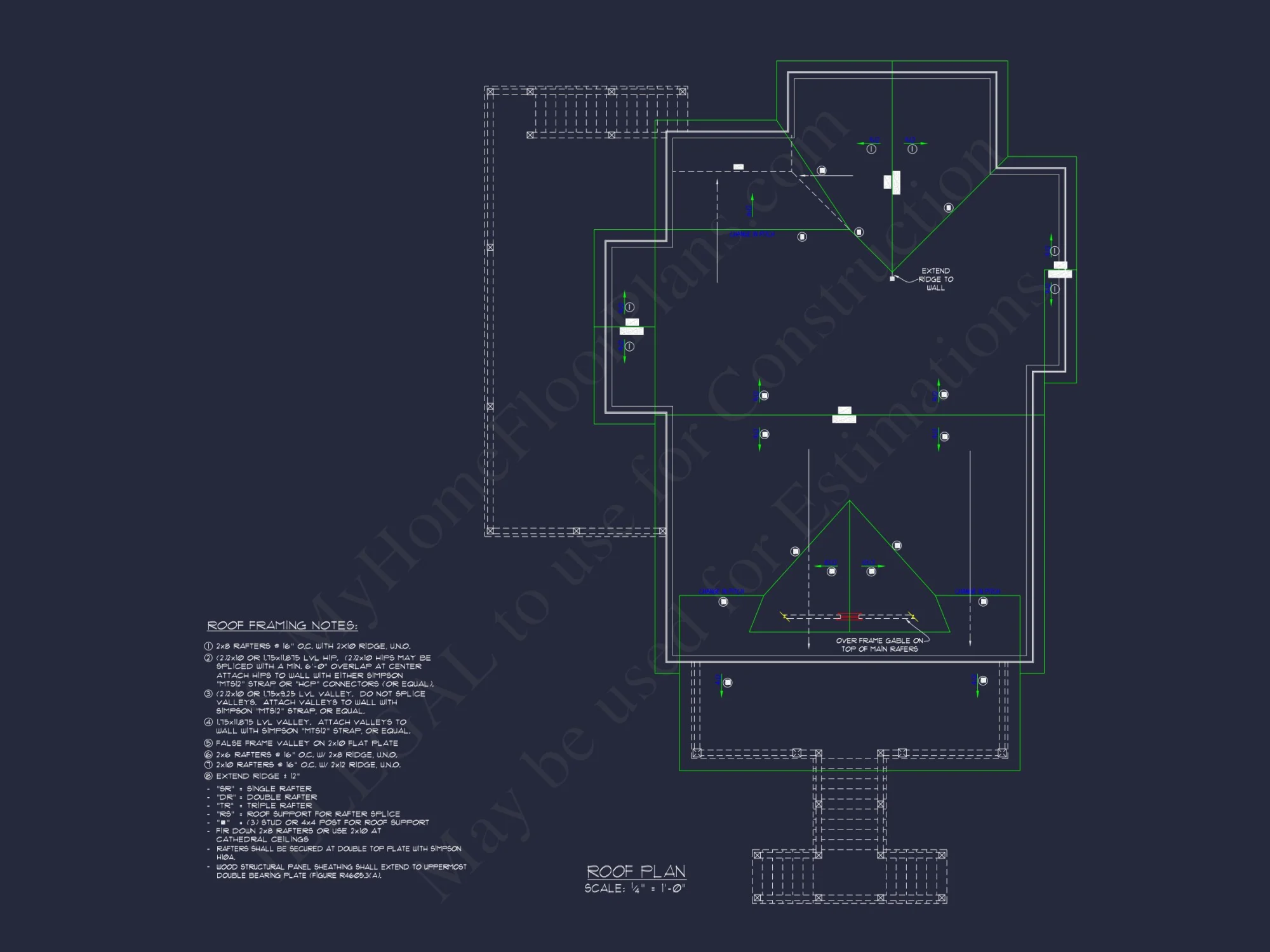 Stunning house Plan with CAD Designs & Architectural Blueprints