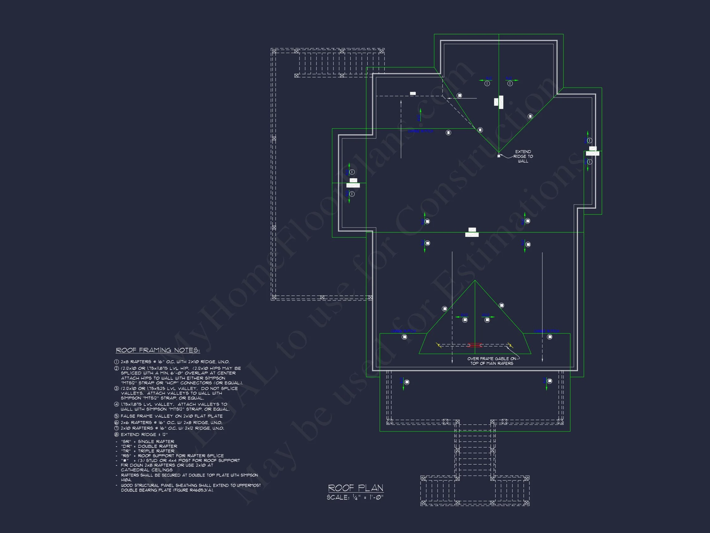 Stunning house Plan with CAD Designs & Architectural Blueprints