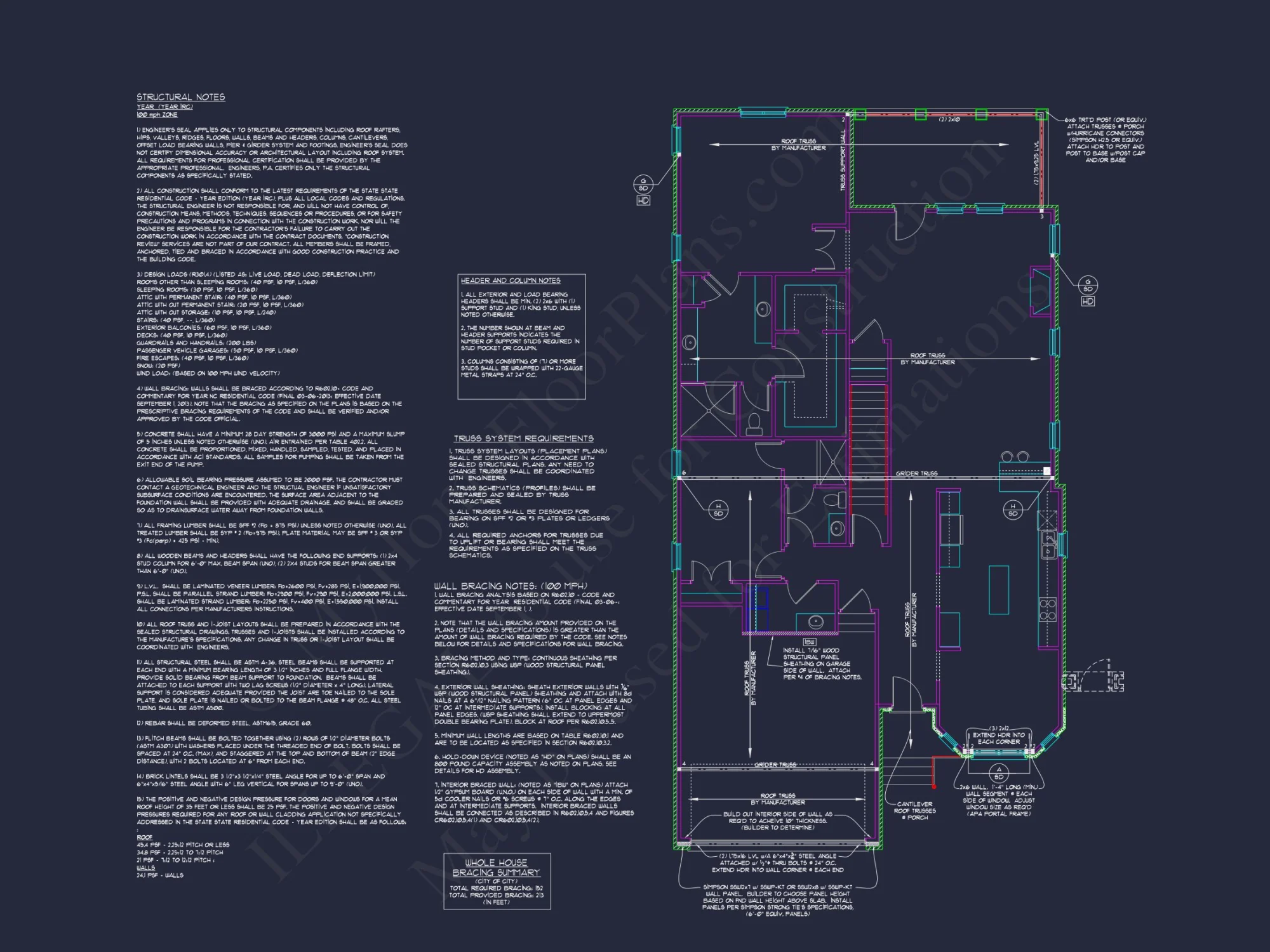Stunning house Plan with Blueprint, CAD Designs & Features