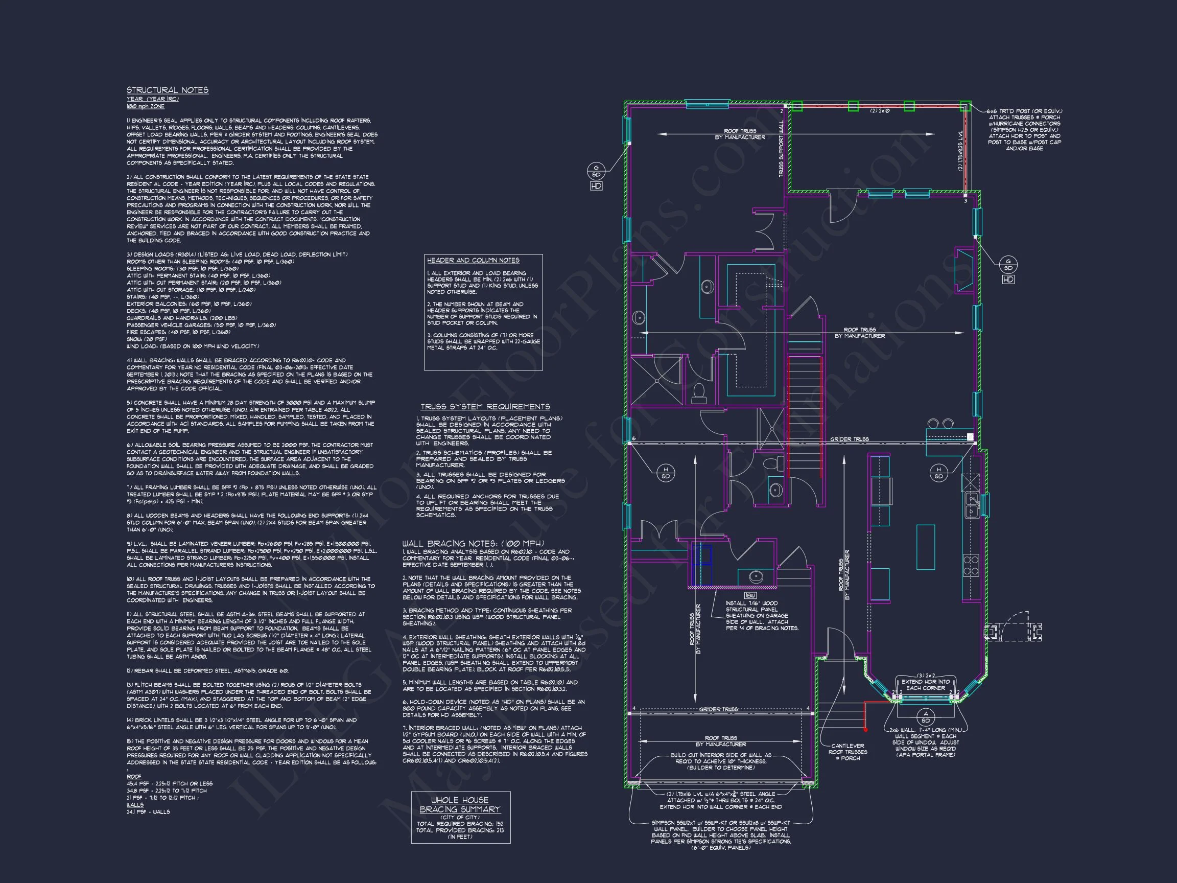 13-1814 HOUSE PLAN - Stunning House Plan with Blueprint, CAD Designs & Features 12 Stunning house Plan with Blueprint, CAD Designs & Features