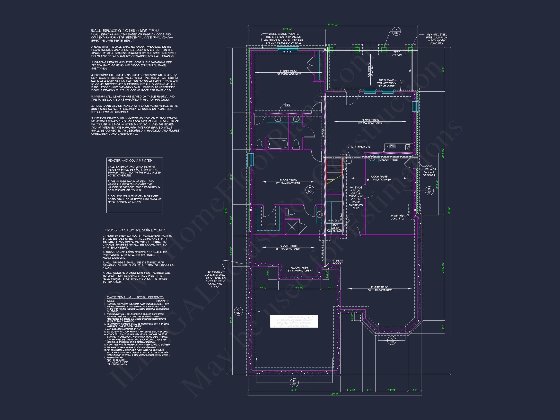 13-1814 HOUSE PLAN - Stunning House Plan with Blueprint, CAD Designs & Features 11 Stunning house Plan with Blueprint, CAD Designs & Features