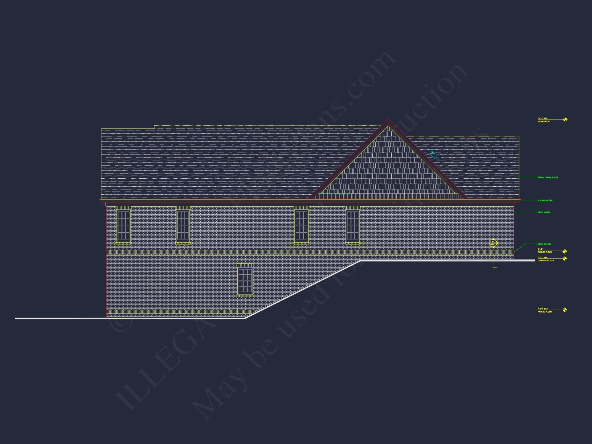 Stunning house Plan with Blueprint, CAD Designs & Features