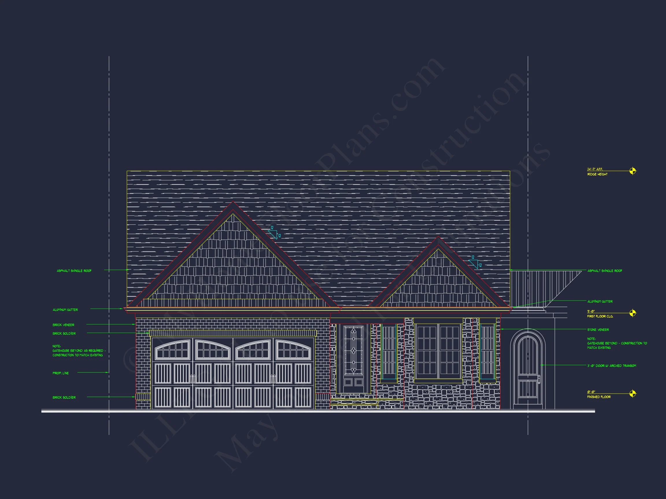 13-1814 HOUSE PLAN - Stunning House Plan with Blueprint, CAD Designs & Features 2 Stunning house Plan with Blueprint, CAD Designs & Features