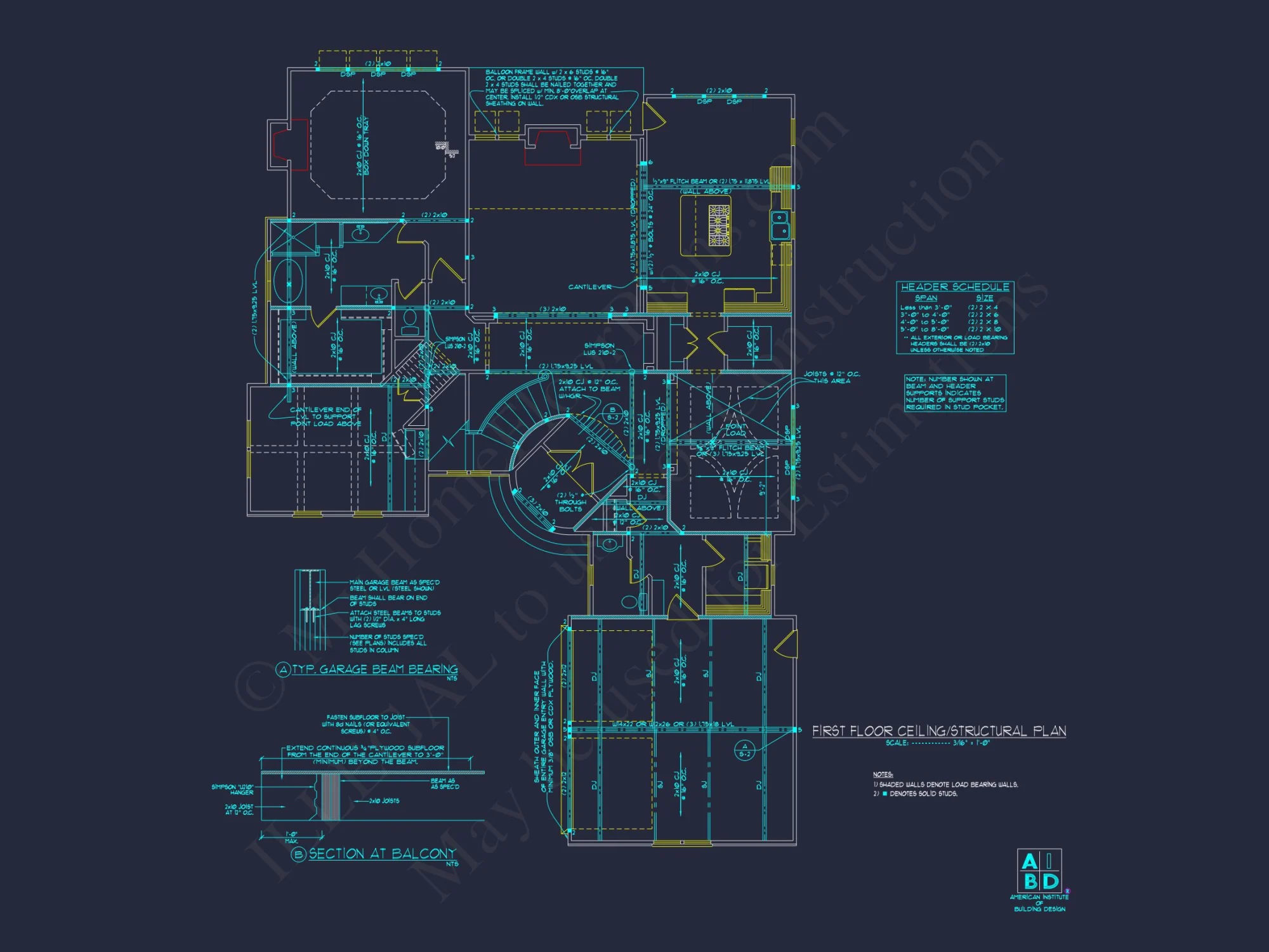 Elegant 5-Bedroom house Floor Plan with Modern Architectural Designs