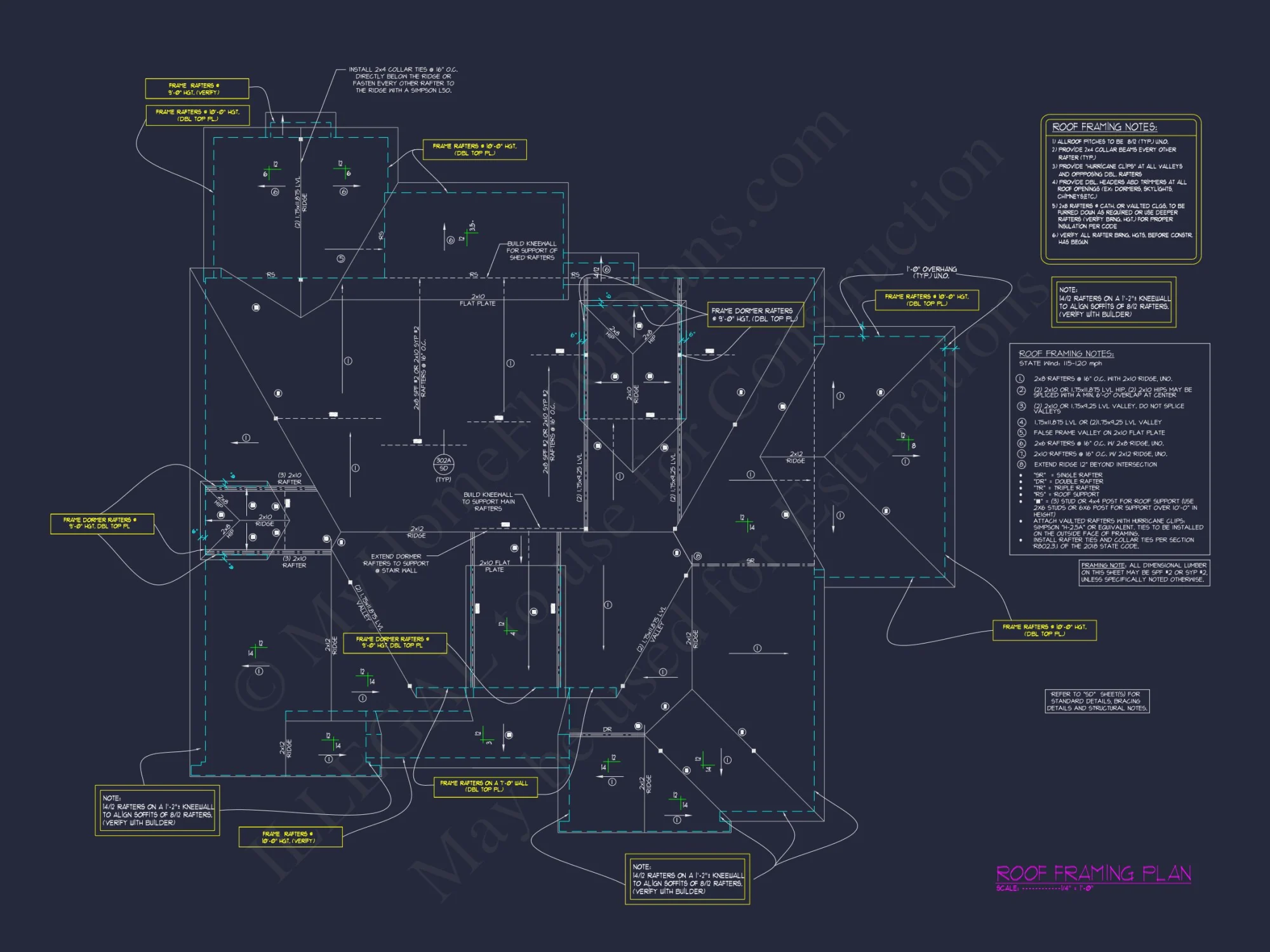 Spacious house Plan with 4 Bedrooms, CAD Designs & Blueprint
