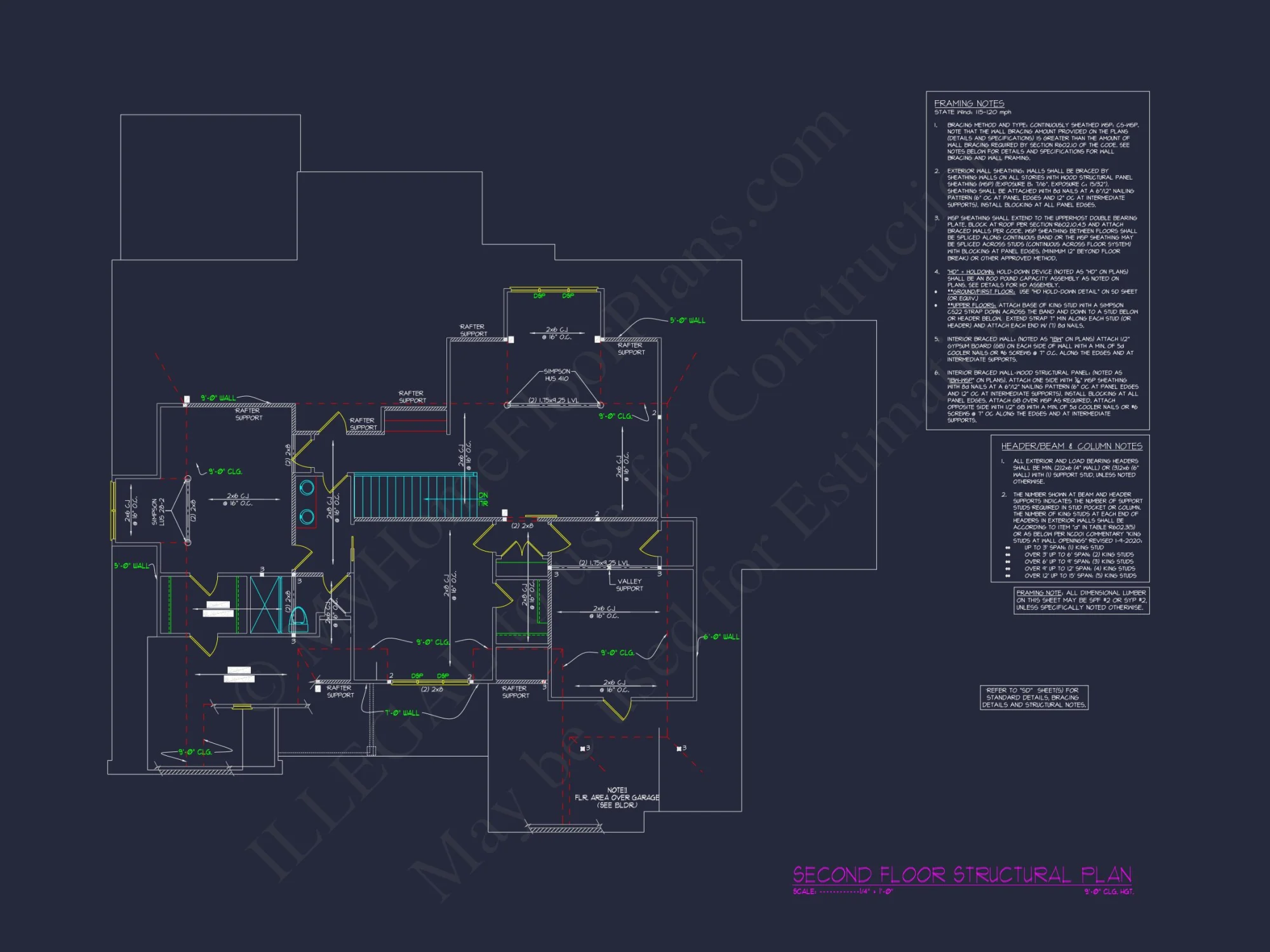 Spacious house Plan with 4 Bedrooms, CAD Designs & Blueprint