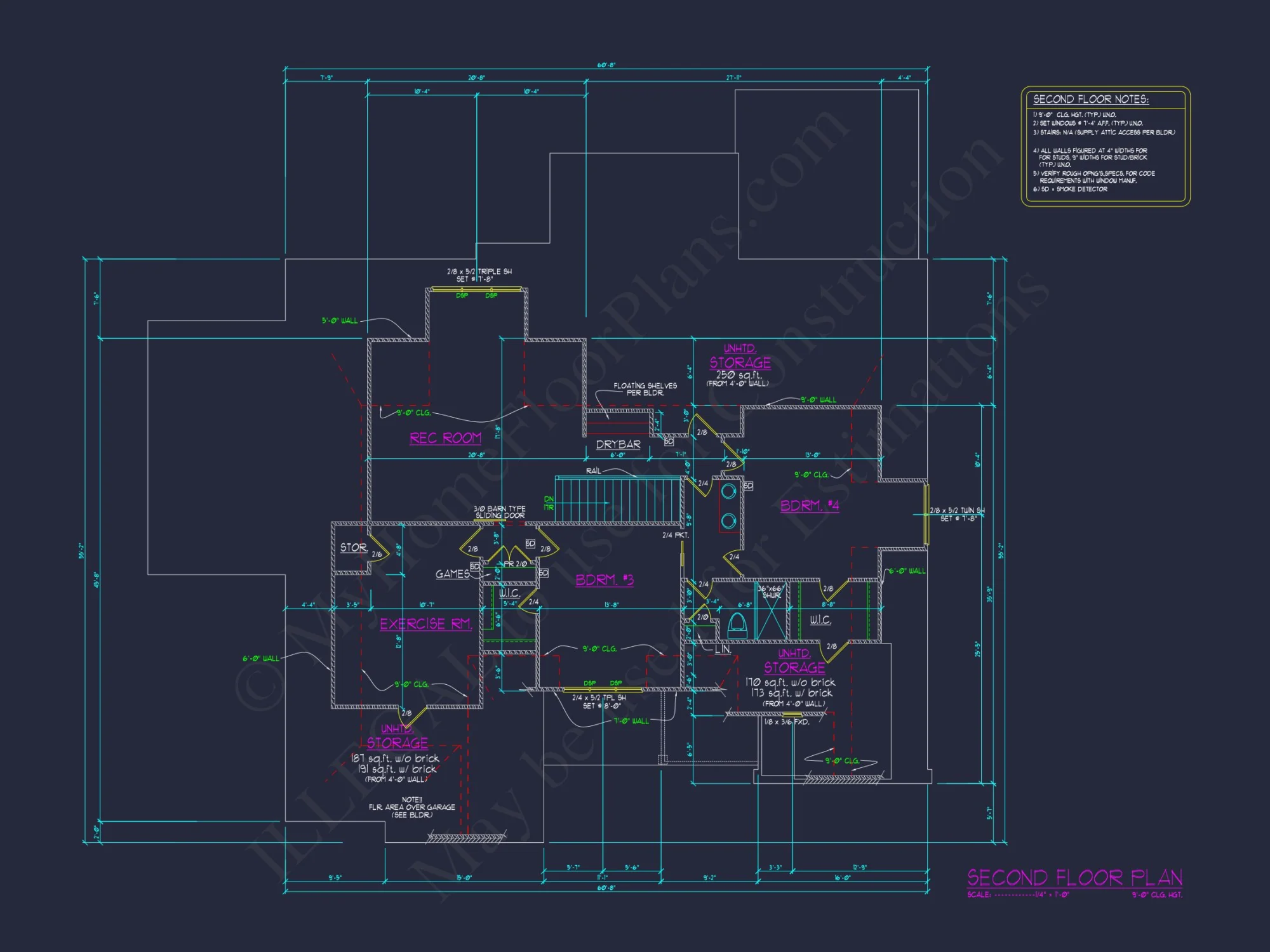 Colonial Farmhouse house Plan with Spacious Floor Designs