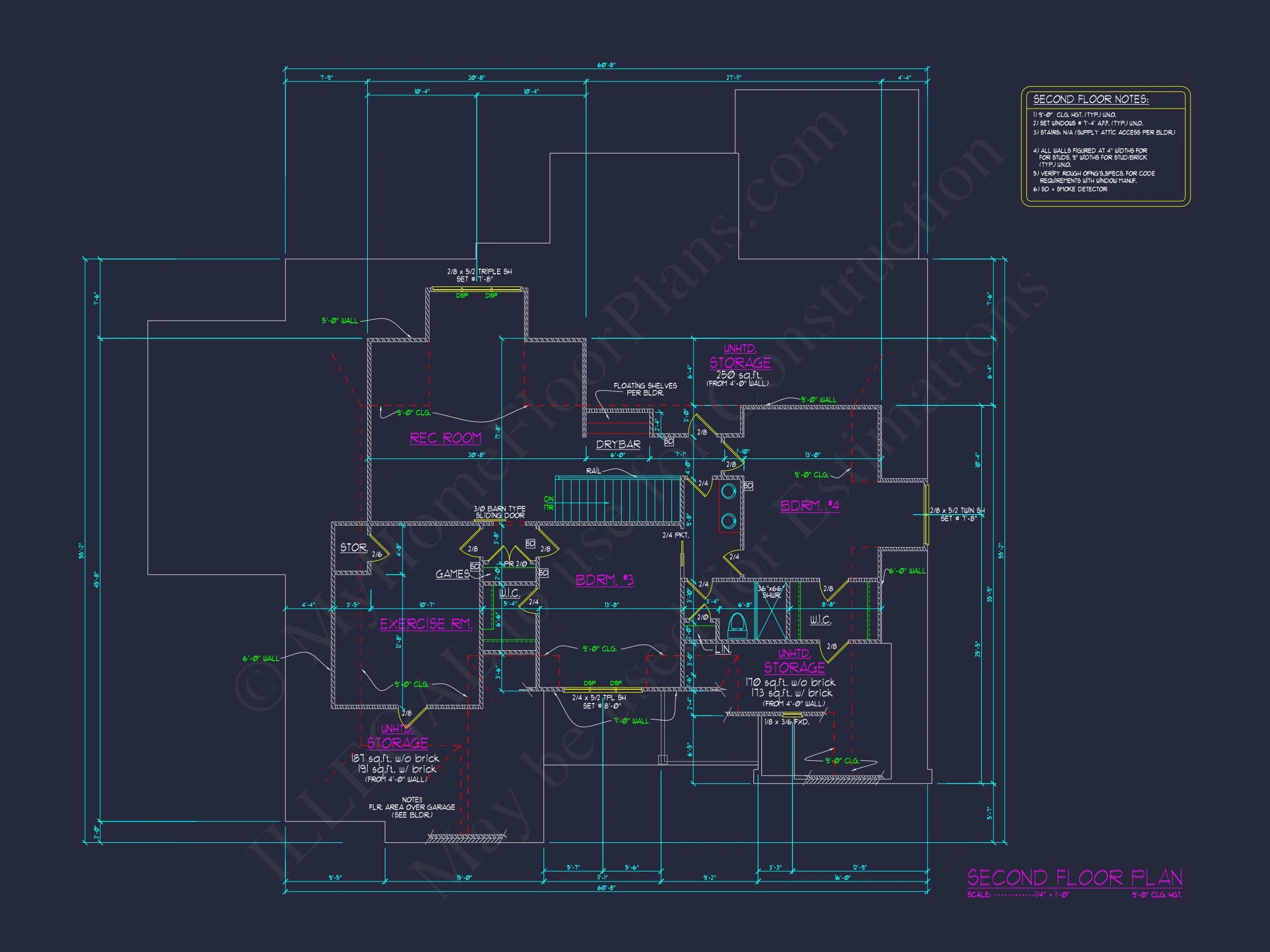 Colonial Farmhouse house Plan with Spacious Floor Designs