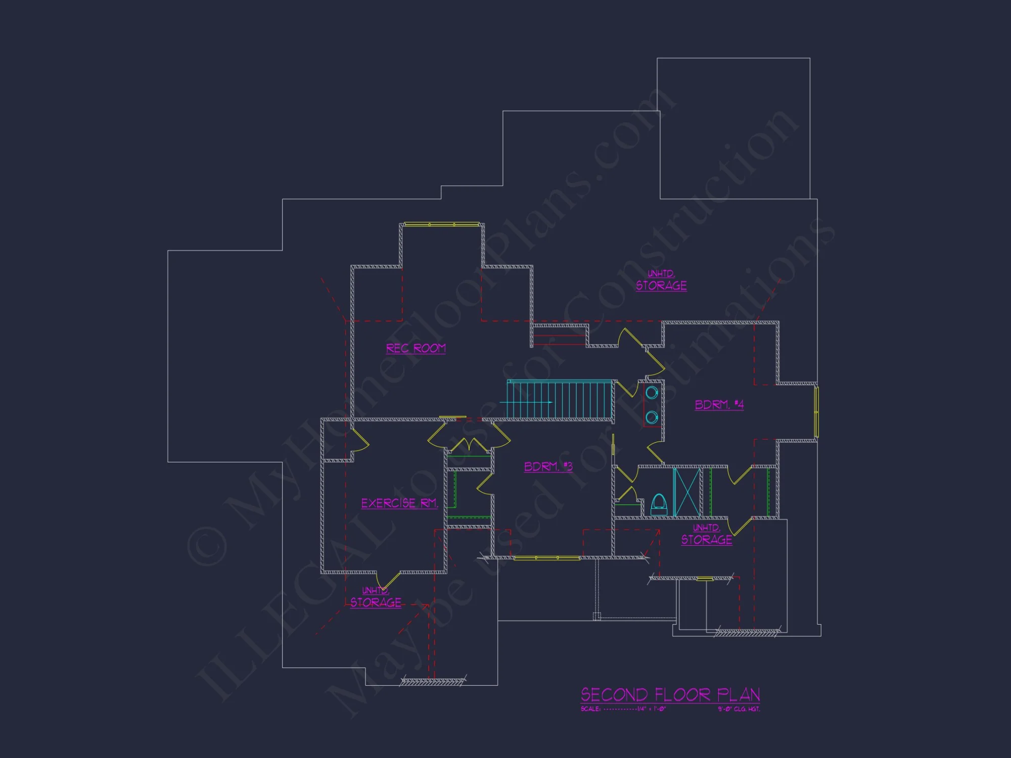 Colonial Farmhouse house Plan with Spacious Floor Designs
