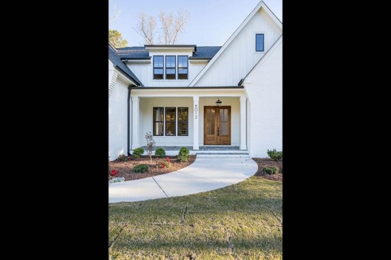 Colonial Farmhouse house Plan with Spacious Floor Designs