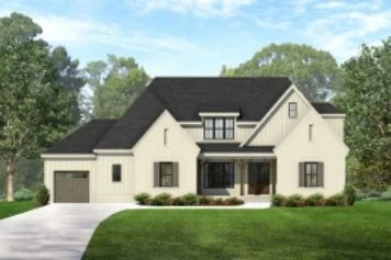 Colonial Farmhouse house Plan with Spacious Floor Designs