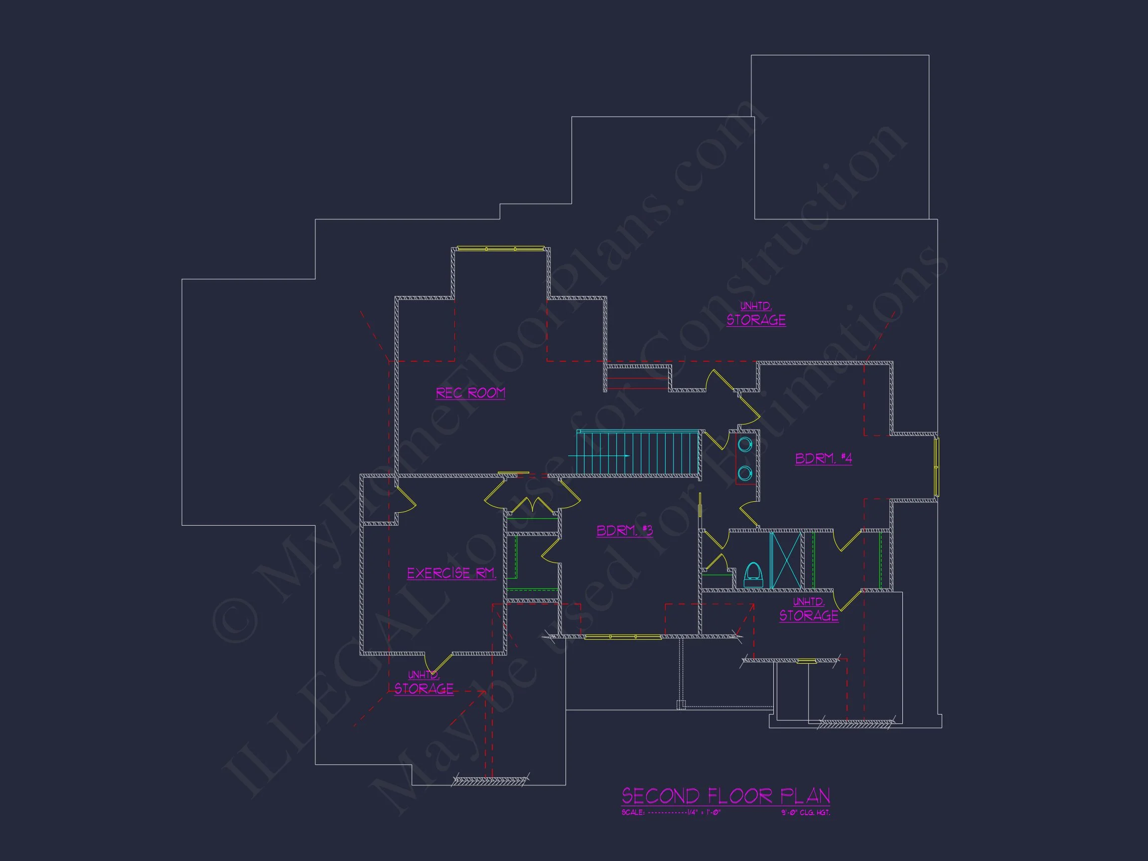 Modern house Plan with 2 Story Design & Spacious Floor Plans
