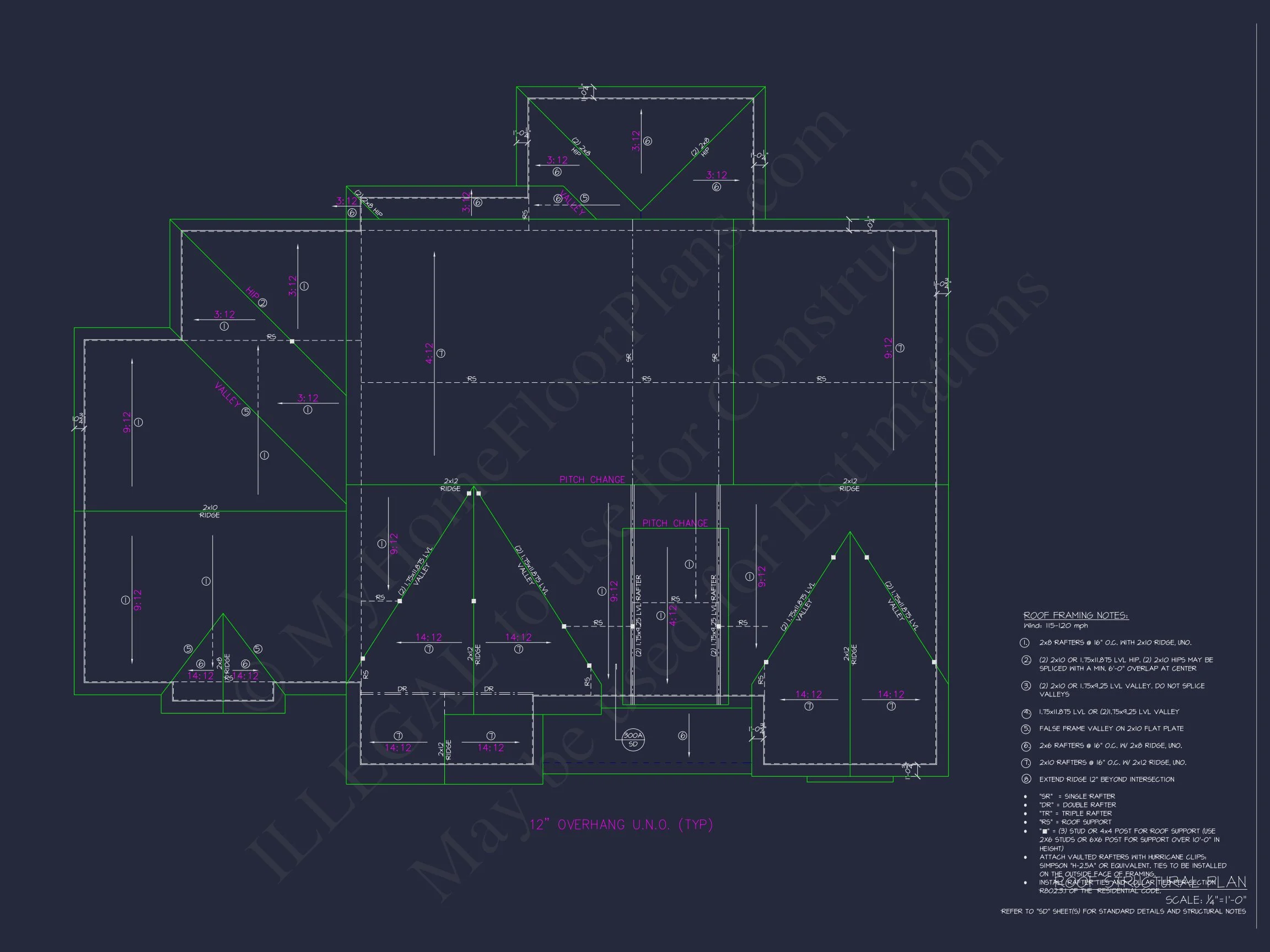 Elegant house Plan with CAD Floor Designs and Architecture