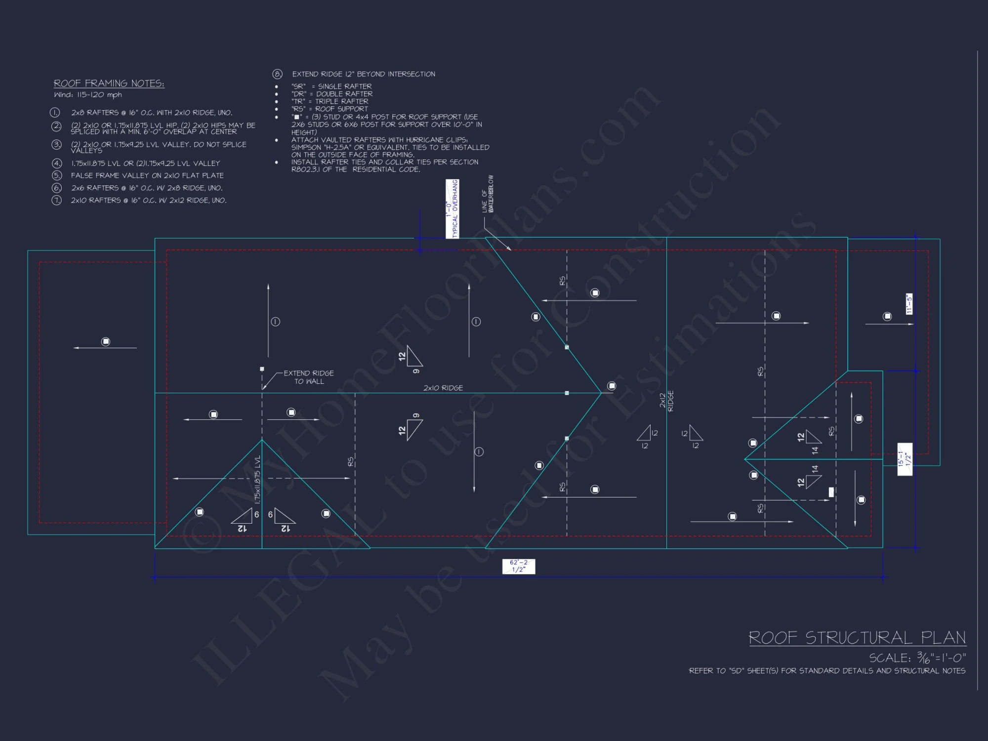Versatile Modern house Design with Floor Plan and CAD Blueprint
