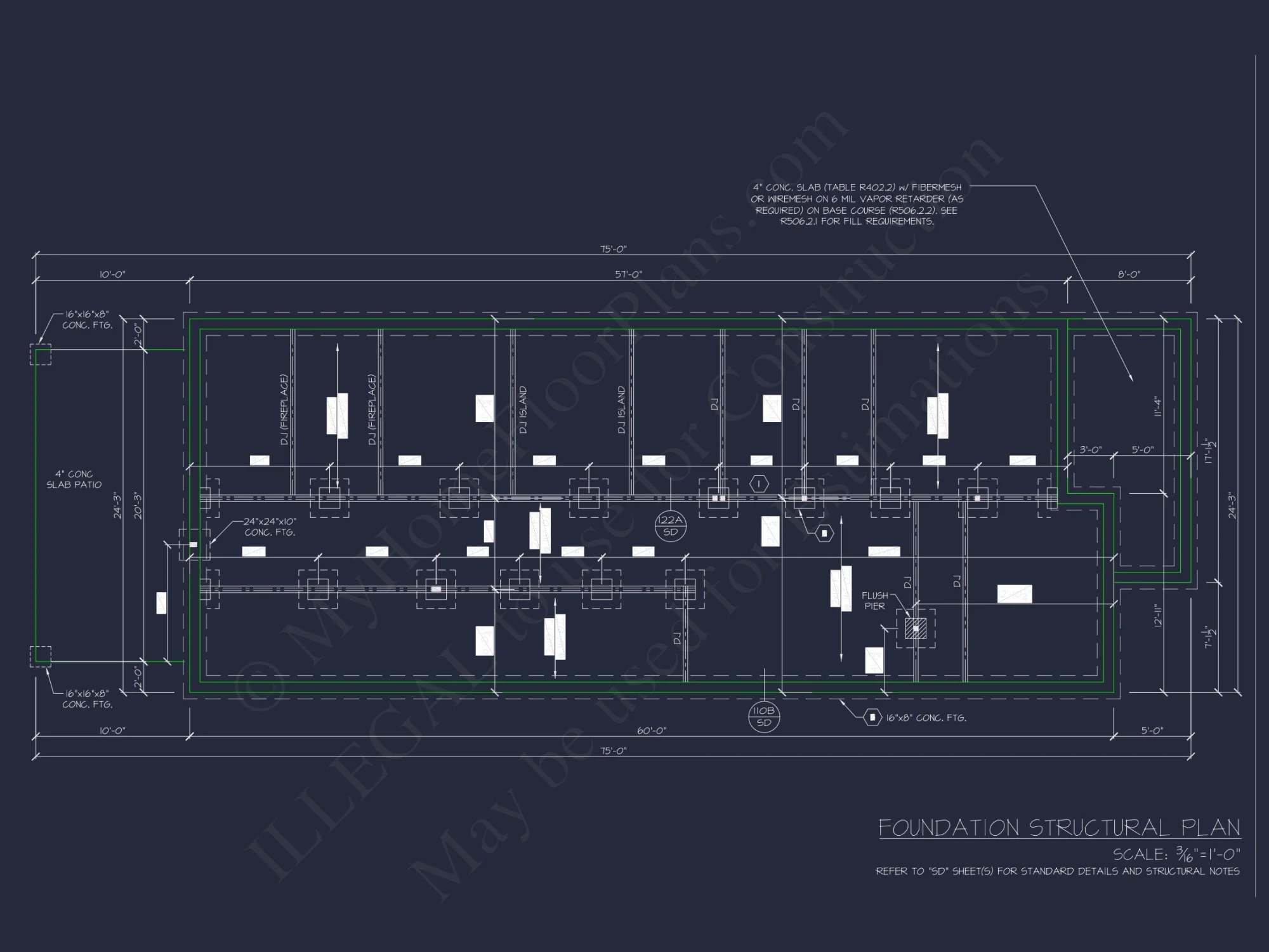 Versatile Modern house Design with Floor Plan and CAD Blueprint