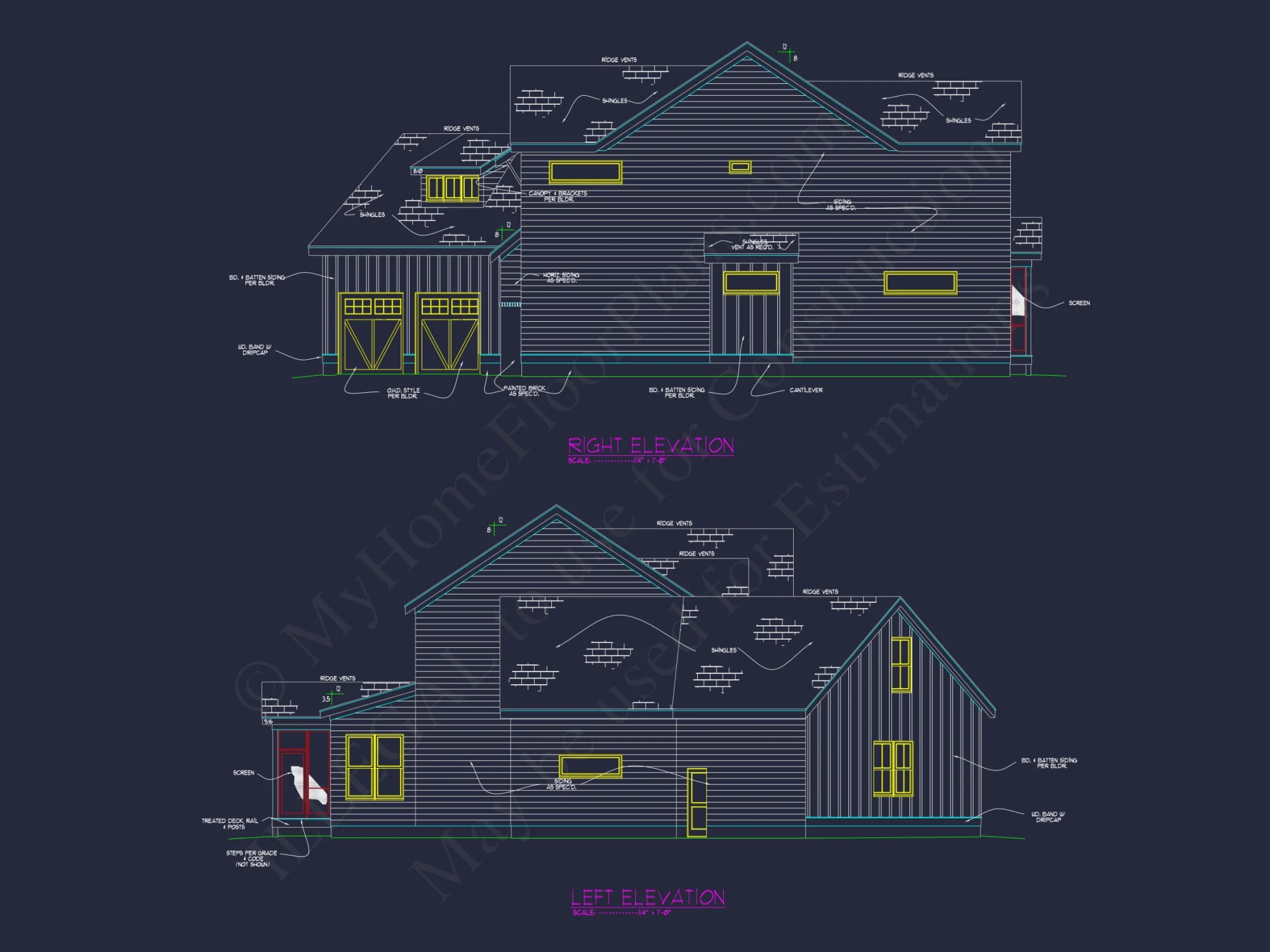 Elegant Craftsman house Plan with Spacious Floor Plan & CAD
