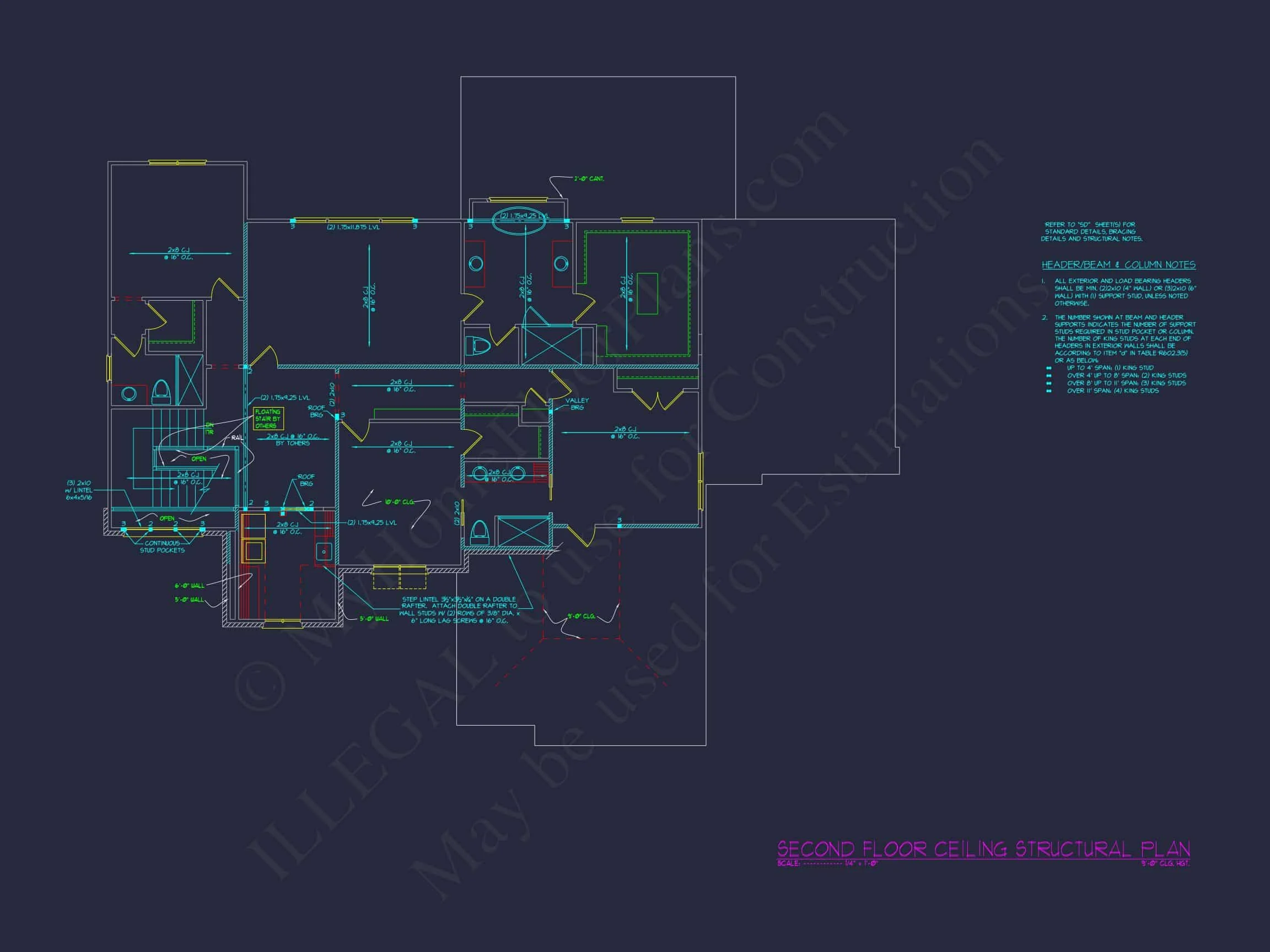 Luxury house Plan with CAD Blueprints and Modern Designs