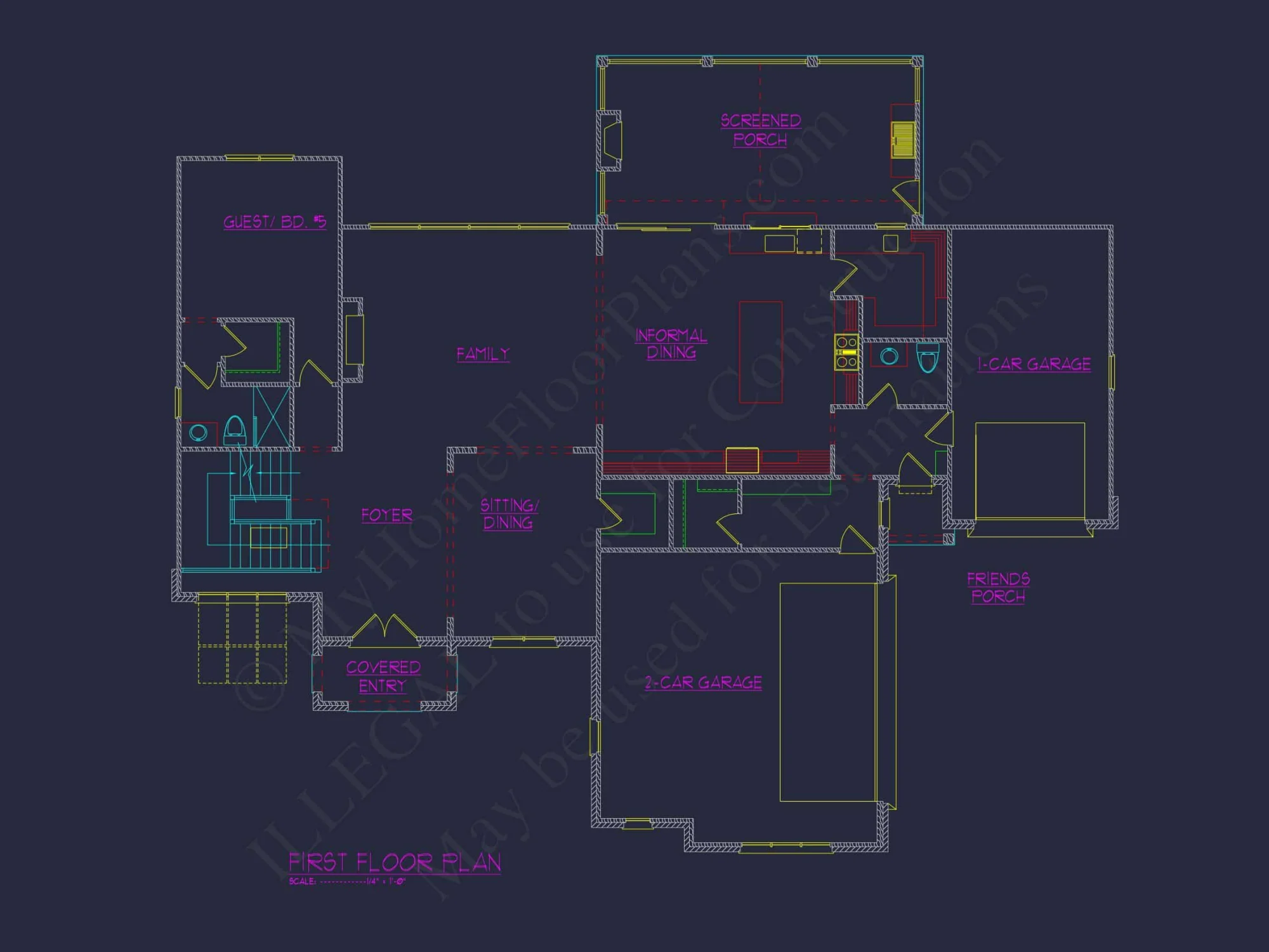 Luxury house Plan with CAD Blueprints and Modern Designs