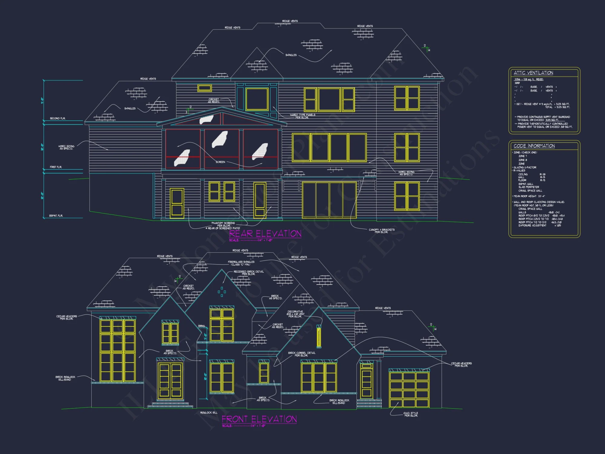 Luxury house Plan with CAD Blueprints and Modern Designs