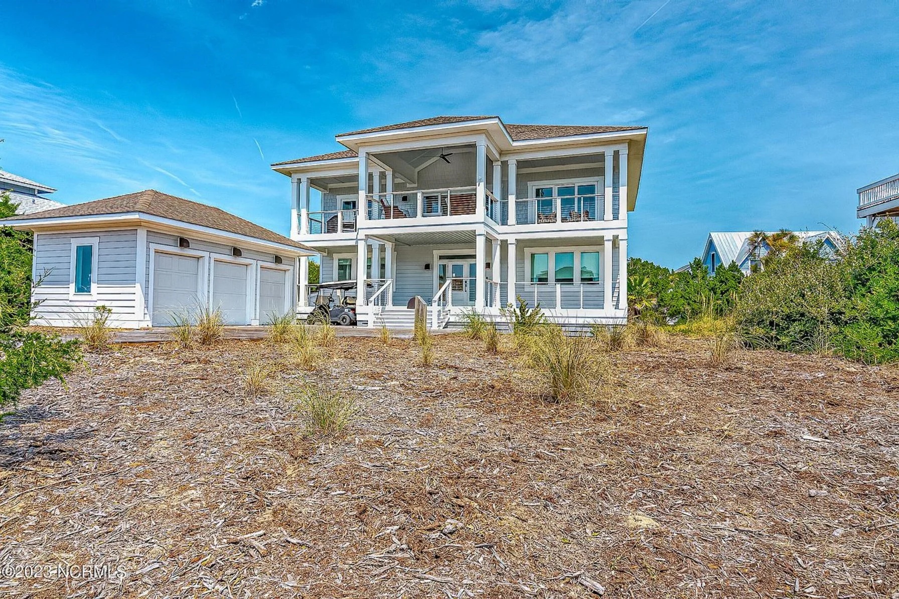 Contemporary Beach house Plan with Blueprint & CAD Designs