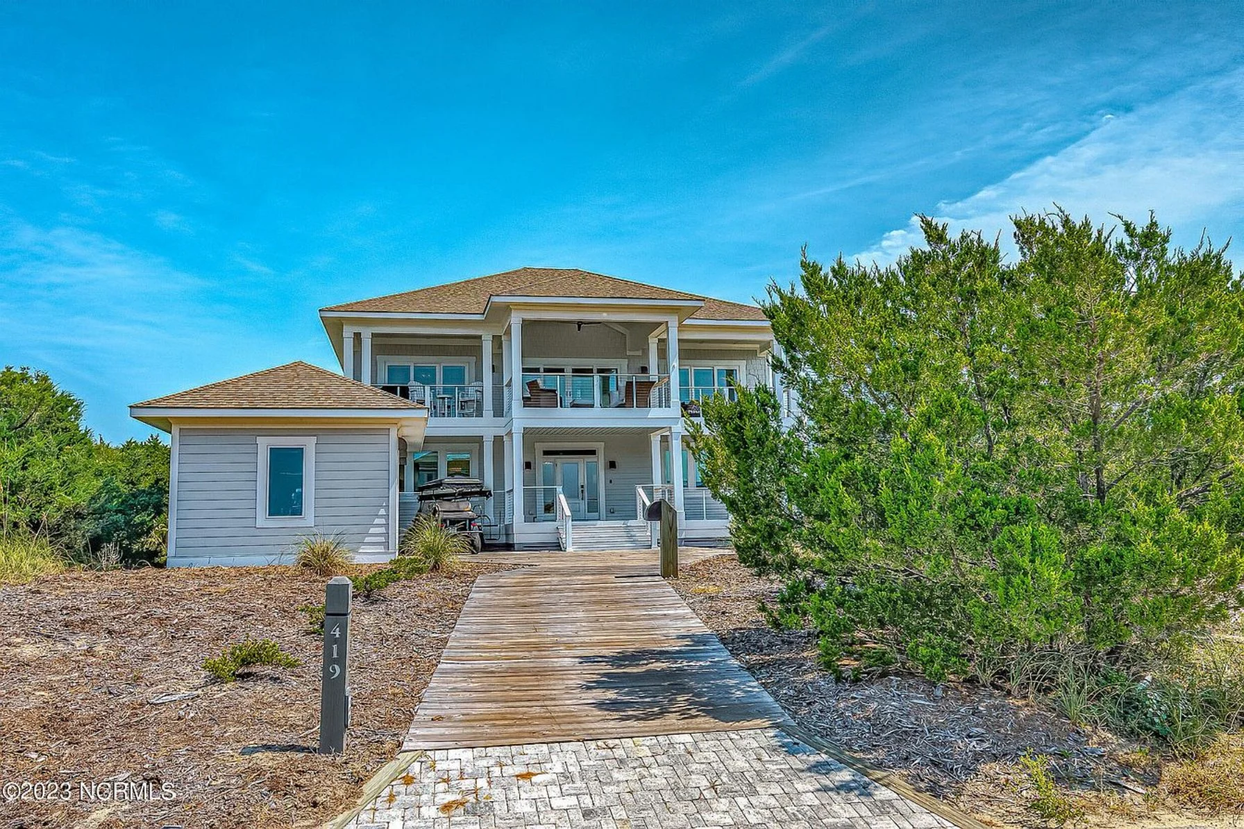 Contemporary Beach house Plan with Blueprint & CAD Designs