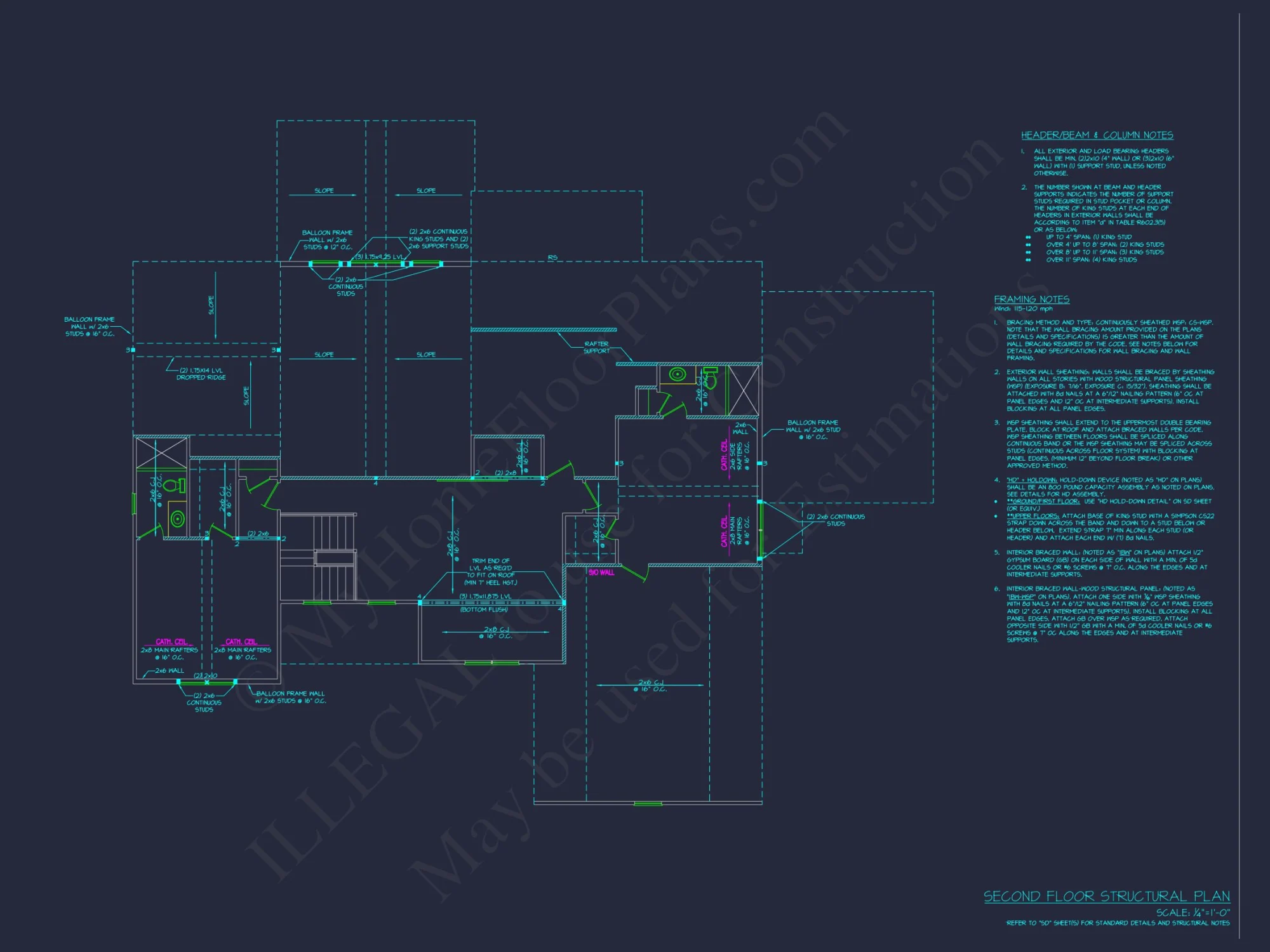 Modern Craftsman house Plan with Detailed Floor Designs