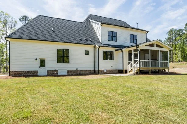 Modern Suburban house Plan with Open Floor Design and CAD Blueprint