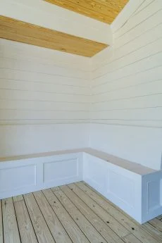 Modern Suburban house Plan with Open Floor Design and CAD Blueprint