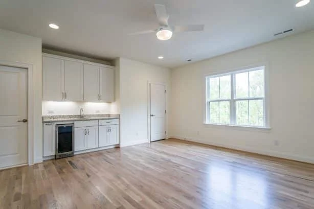 Modern Suburban house Plan with Open Floor Design and CAD Blueprint