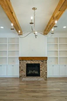 Modern Suburban house Plan with Open Floor Design and CAD Blueprint