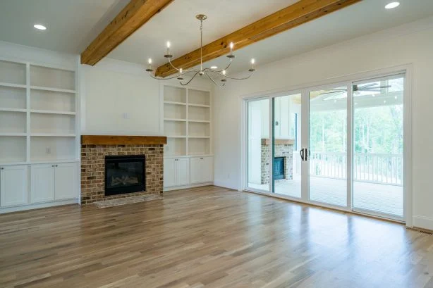 Modern Suburban house Plan with Open Floor Design and CAD Blueprint