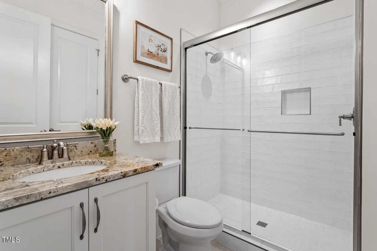 Modern Suburban house Plan with Open Floor Design and CAD Blueprint