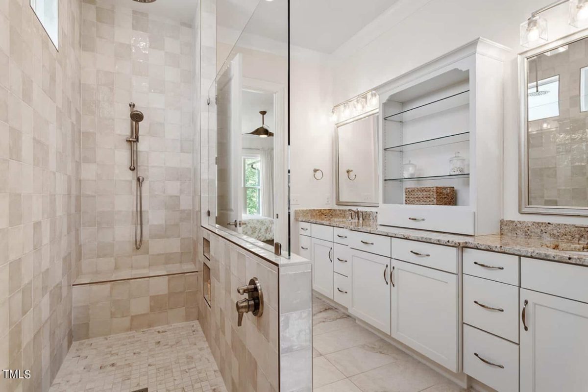 Modern Suburban house Plan with Open Floor Design and CAD Blueprint