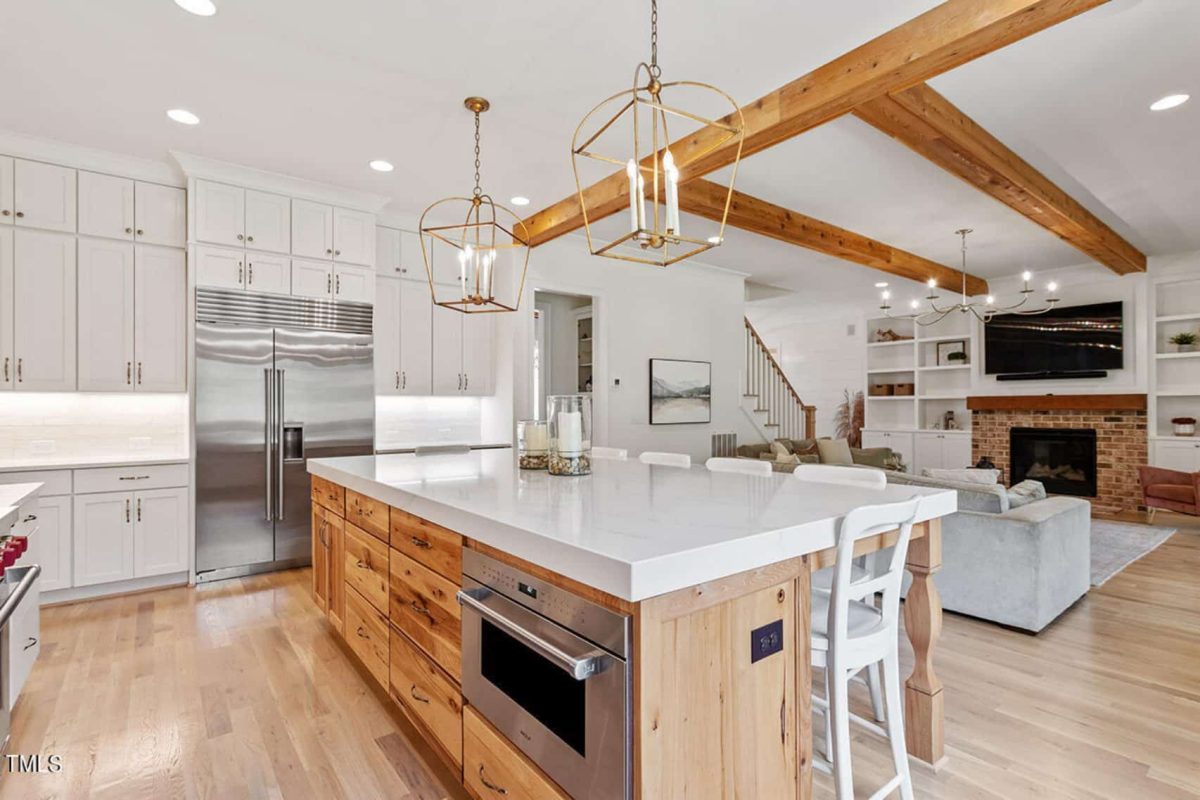 Modern Suburban house Plan with Open Floor Design and CAD Blueprint