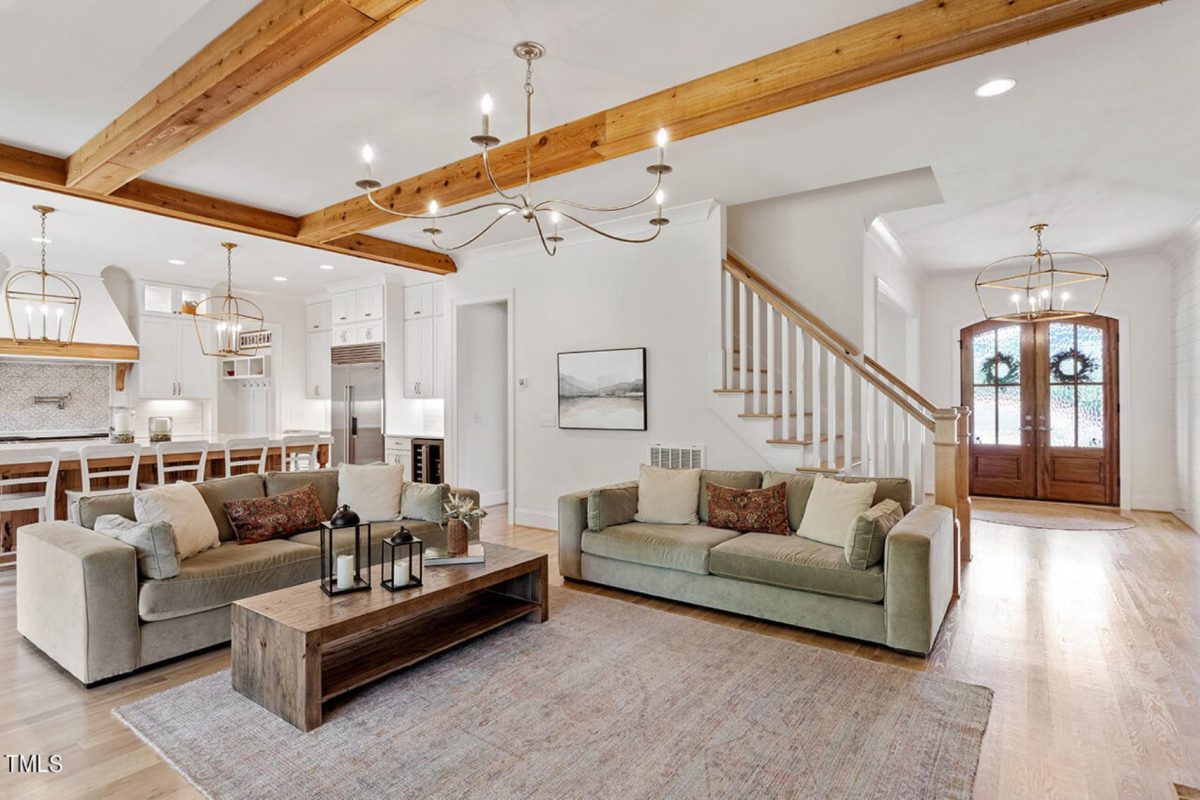 Modern Suburban house Plan with Open Floor Design and CAD Blueprint