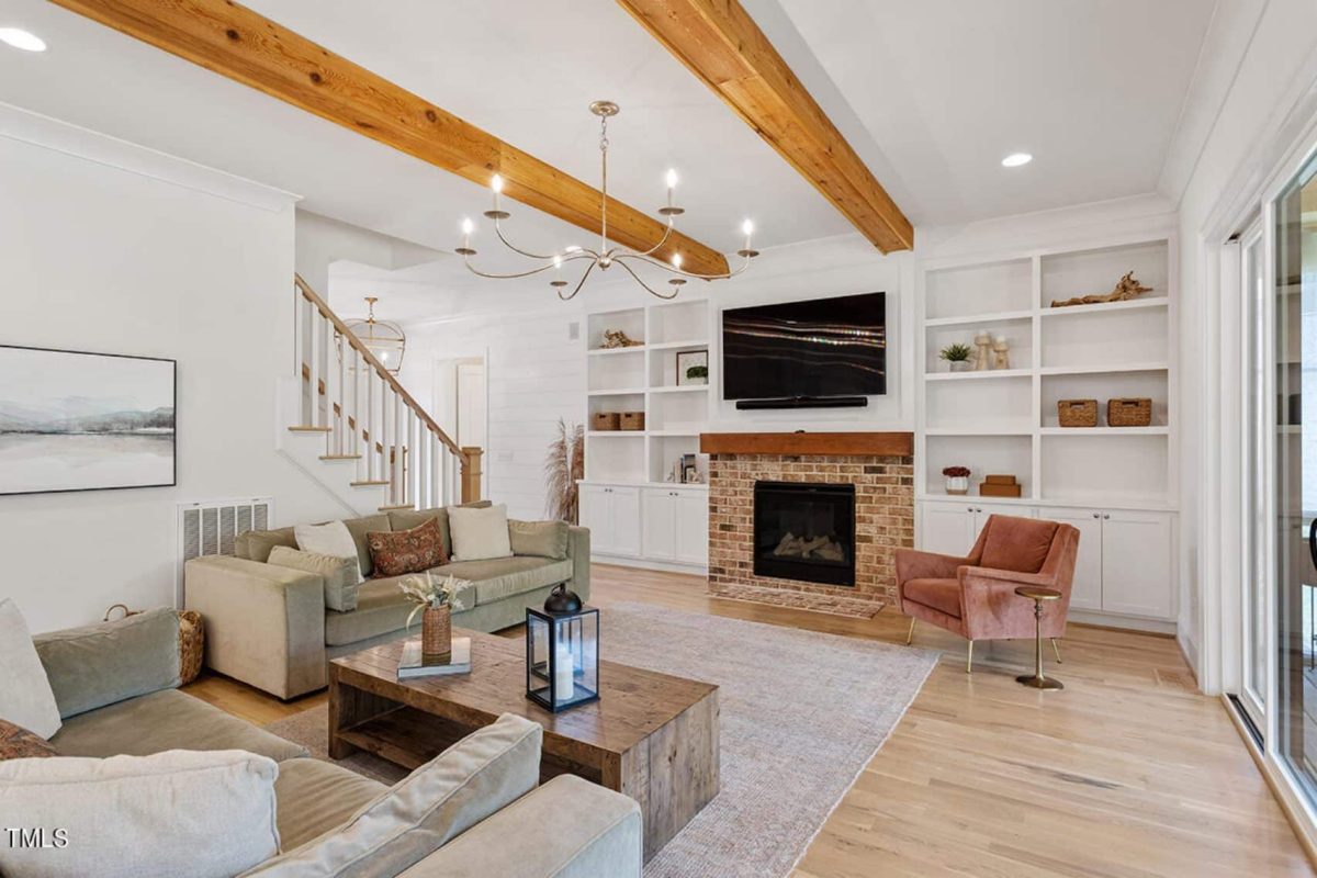 Modern Suburban house Plan with Open Floor Design and CAD Blueprint