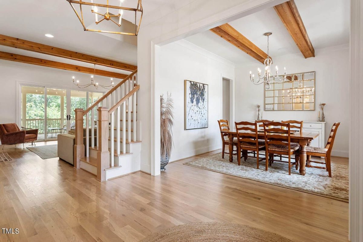 Modern Suburban house Plan with Open Floor Design and CAD Blueprint